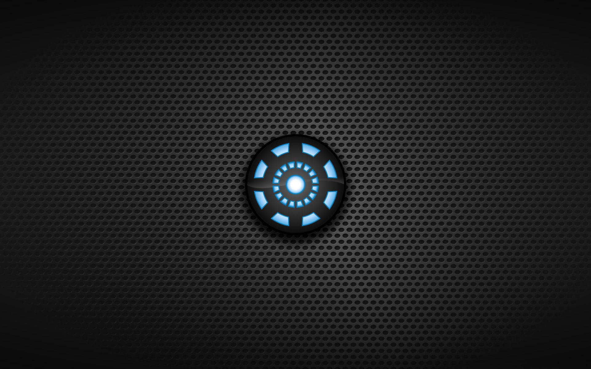 Matt Iron Man Full HD Svart Bakgrunner