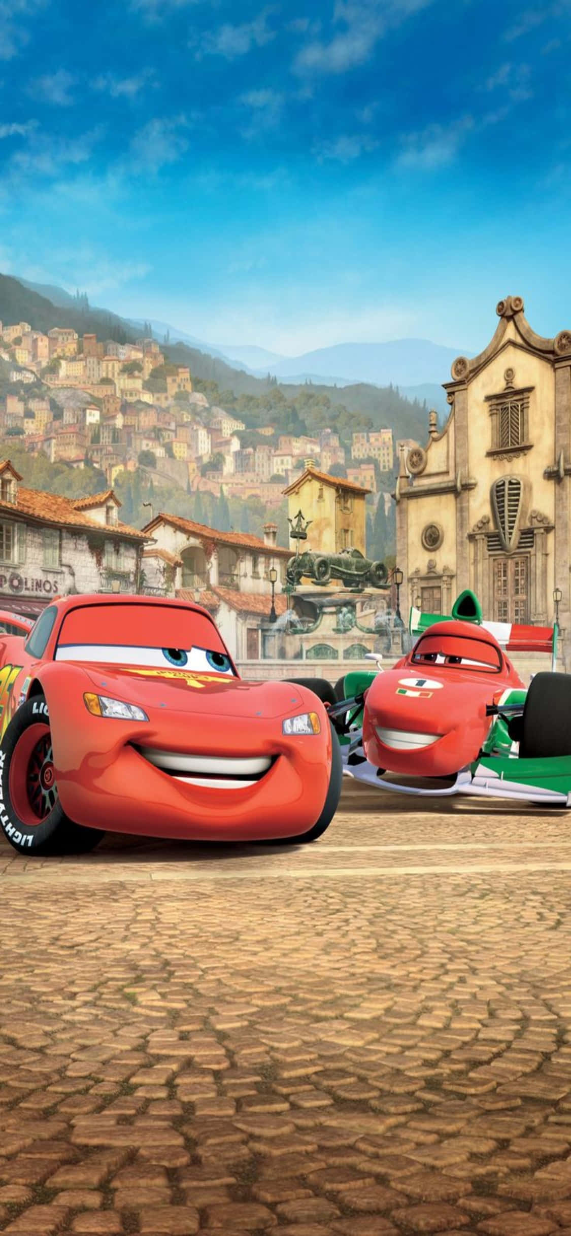 McQueen, Bernoulli Race iPhone X Cars Bakgrunn Bakgrunner