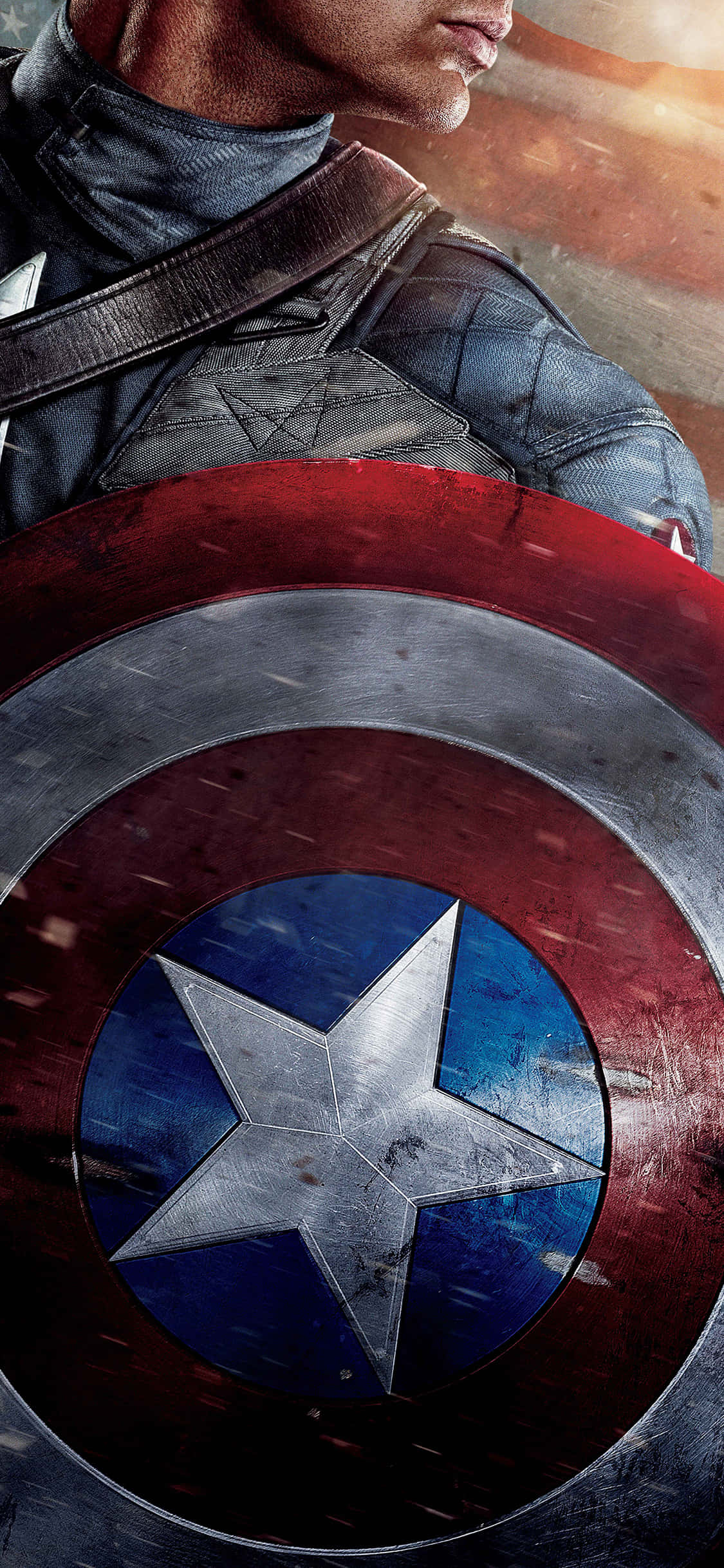 MCU helt Captain America skjold bakgrunn Bakgrunner
