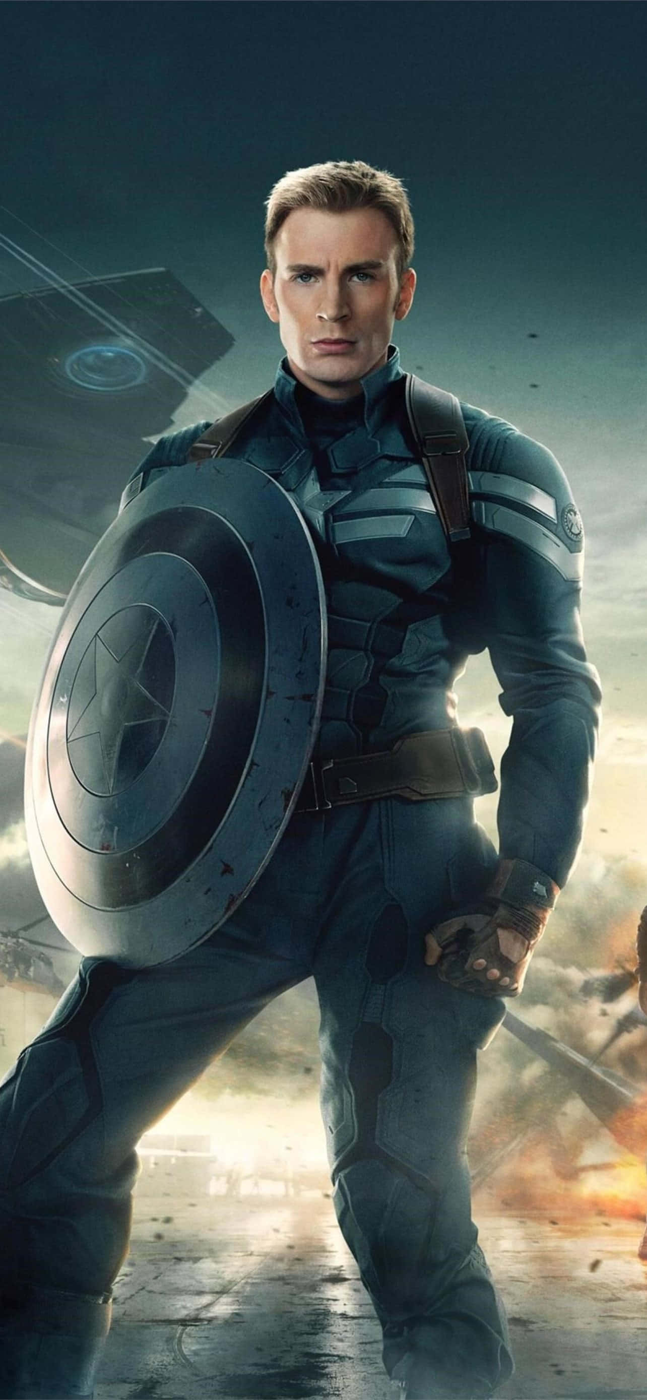 MCU-helten Steve Rogers Captain America The Winter Soldier Bakgrunn Bakgrunner
