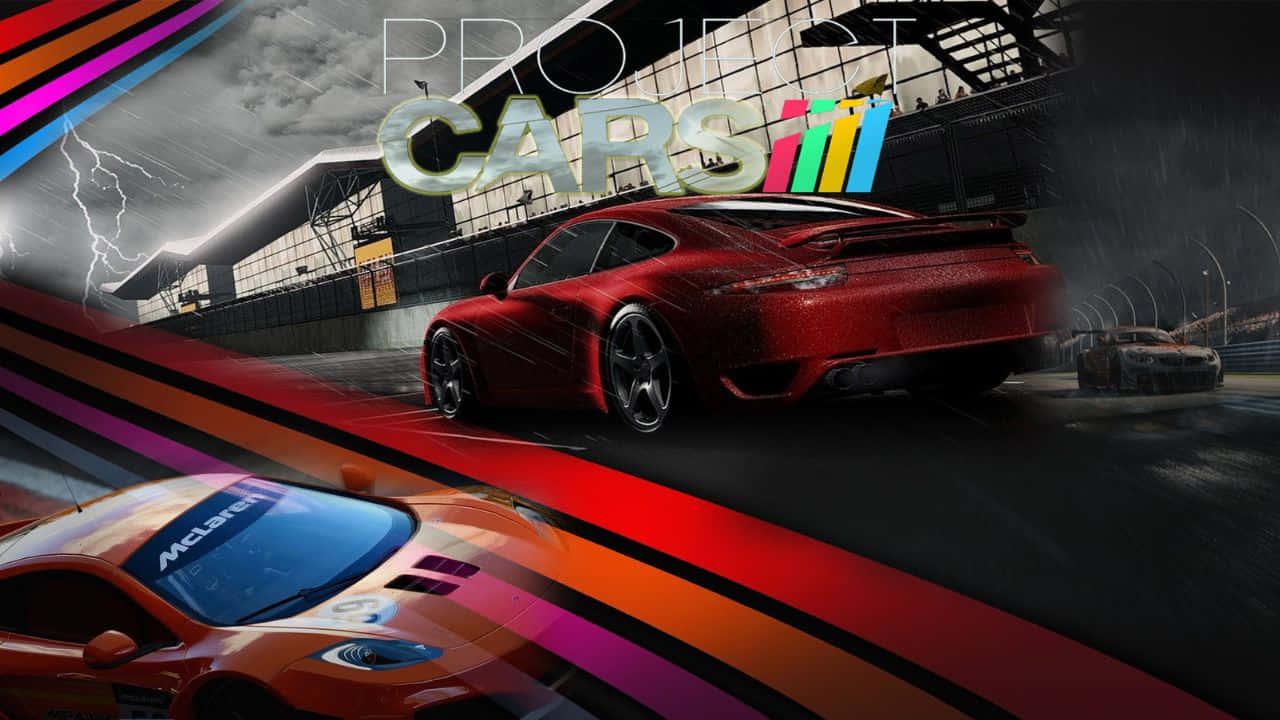 Med Linjer 720p Project Cars Bakgrunn Bakgrunner
