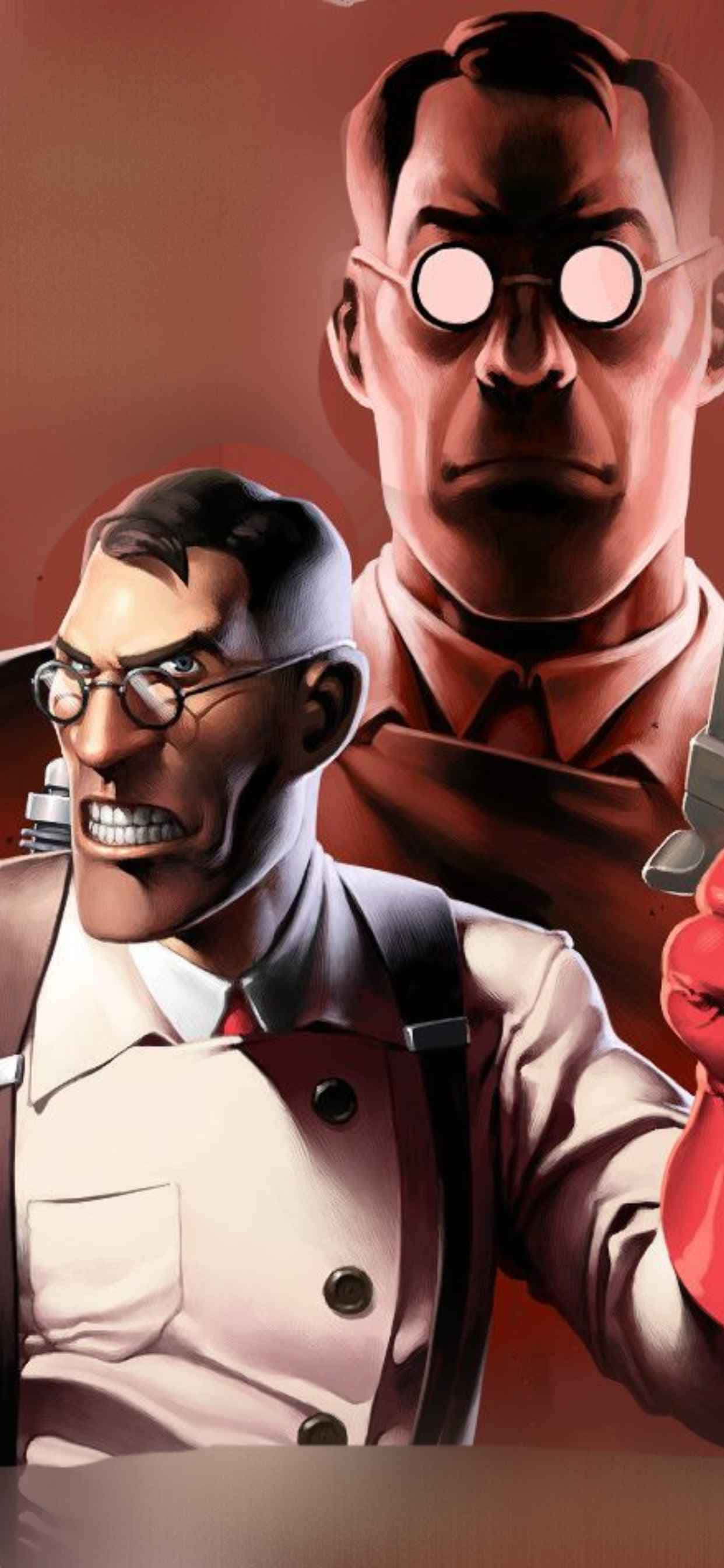 Medisinsk karakter iPhone Xs Max Team Fortress 2 bakgrunn Bakgrunner