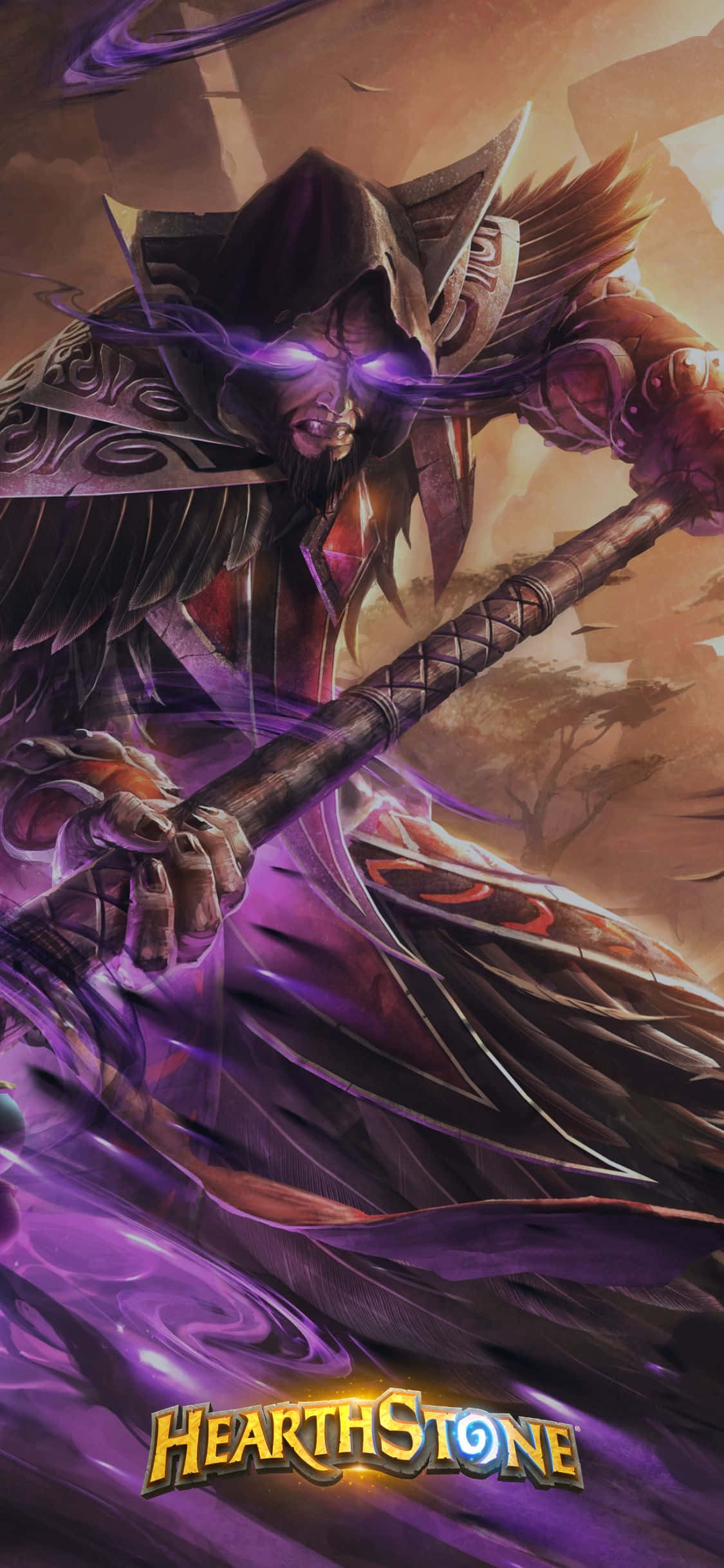 Medivh iPhone XS Hearthstone Bakgrunn Bakgrunner