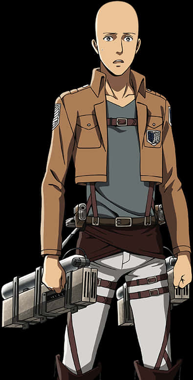 Medlem av Speiderkorpset i Attack on Titan Bakgrunner