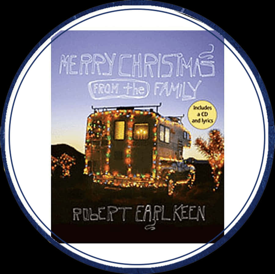 Merry Christmas fra familiealbumets cover Bakgrunner
