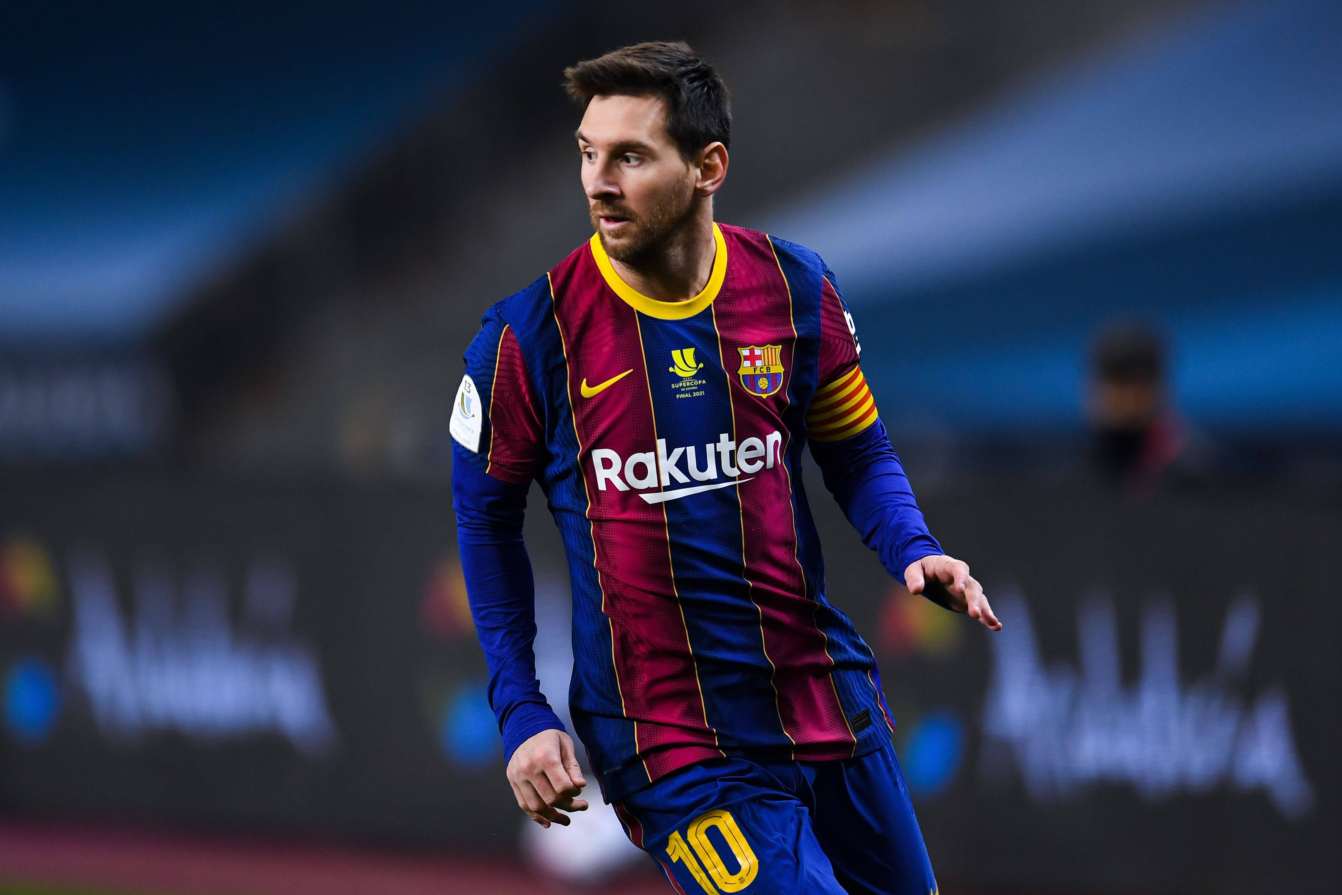 Messi 2021 FCB Fotball Bakgrunner