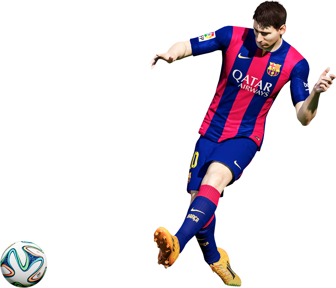 Messi i aksjon F C Barcelona Bakgrunner