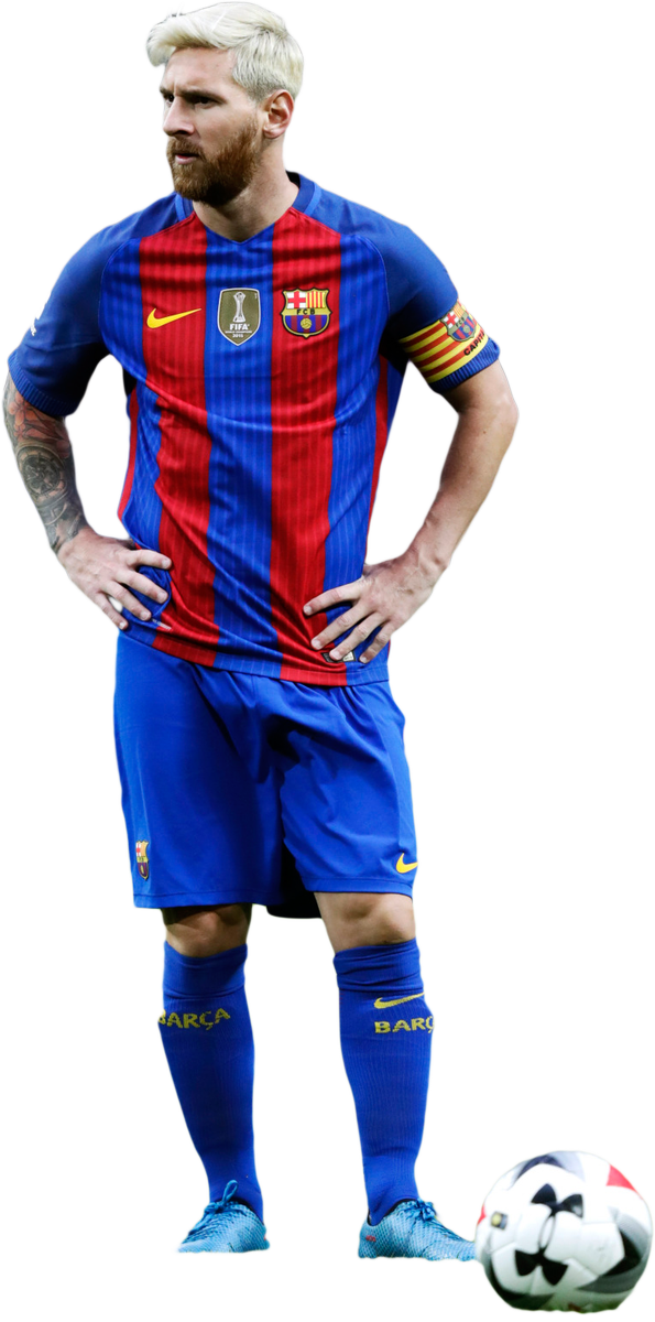 Messi i FC Barcelona-drakt Bakgrunner