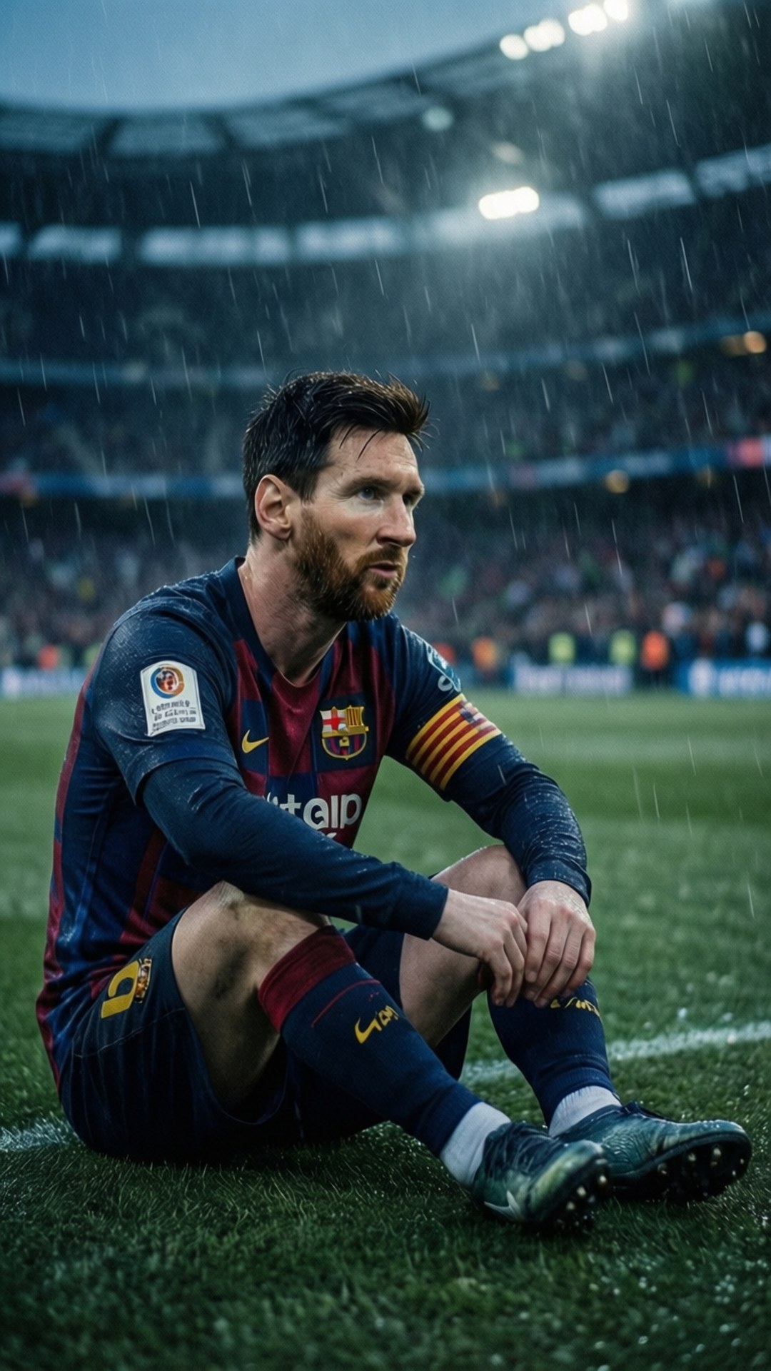 Messi i regnet Bakgrunner