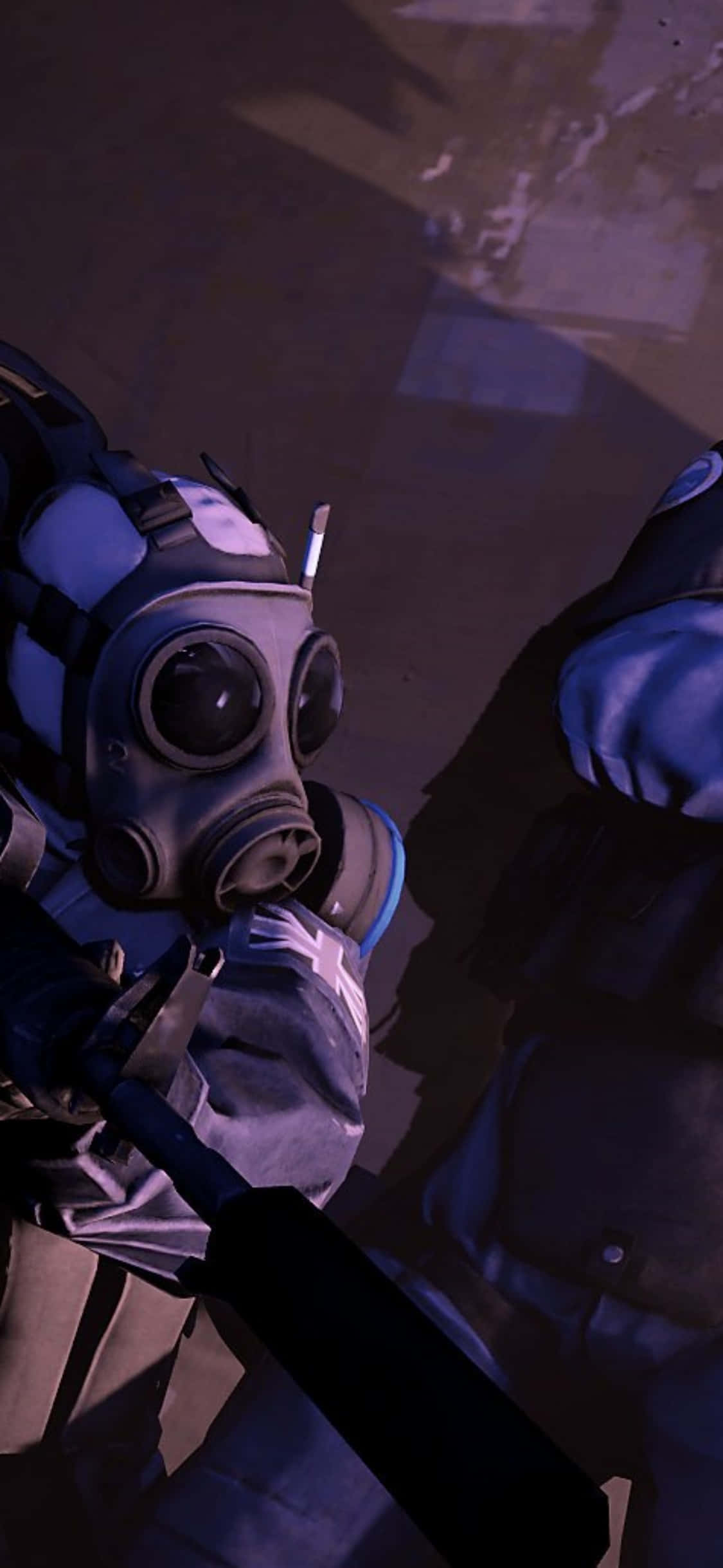 Mestrer kunsten å spille med iPhone Xs og Counter-Strike Global Offensive Bakgrunner