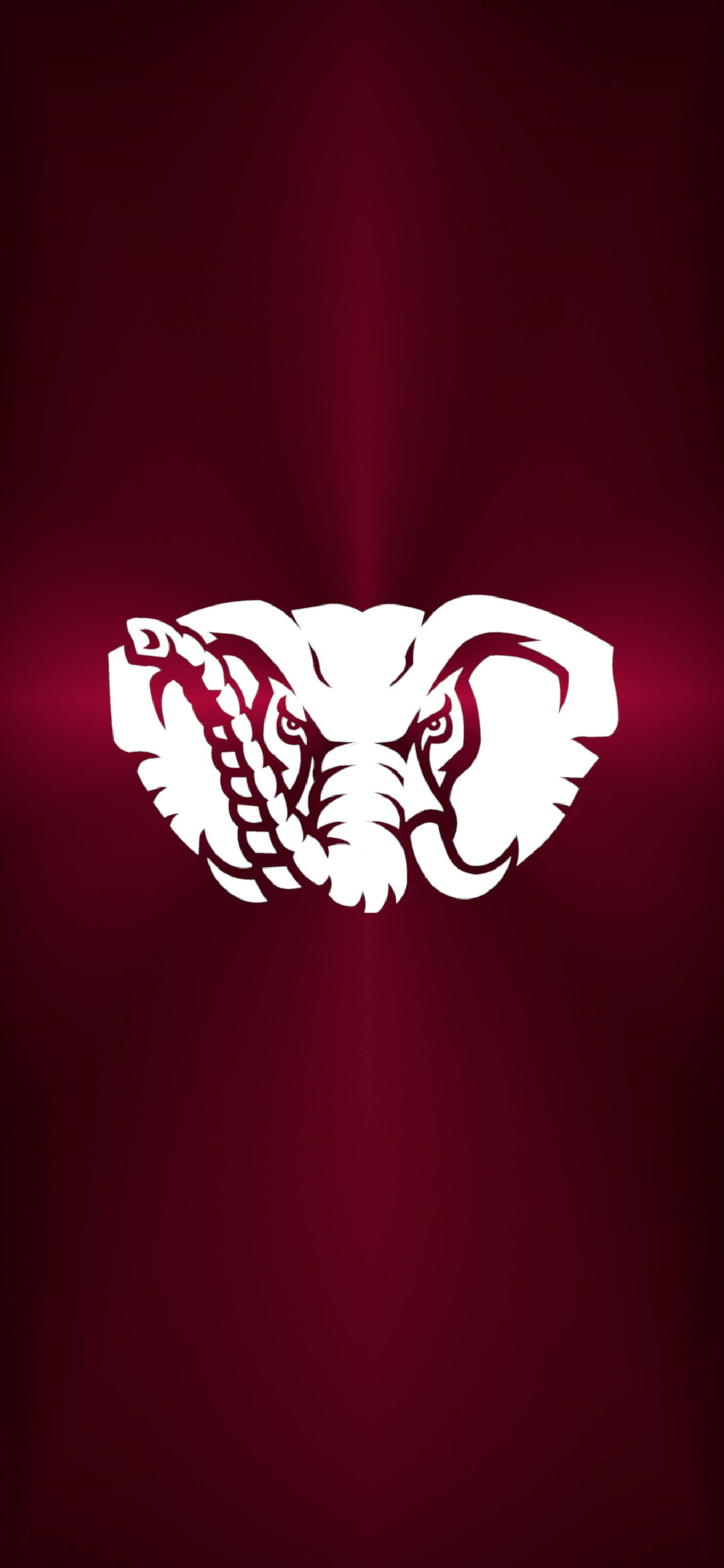Metallisk Alabama Crimson Tide elefant Bakgrunner