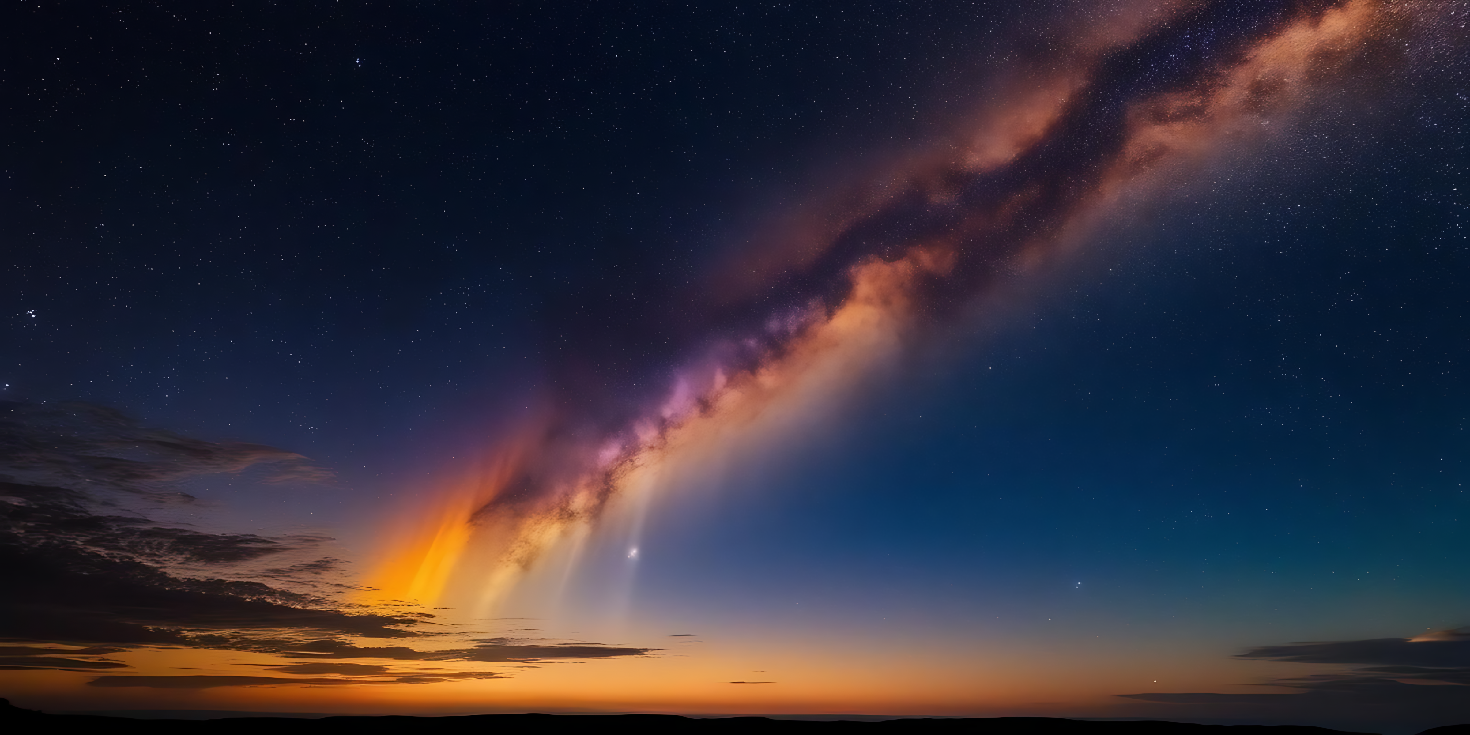 Meteor som strekker seg over nattehimmelen Bakgrunner