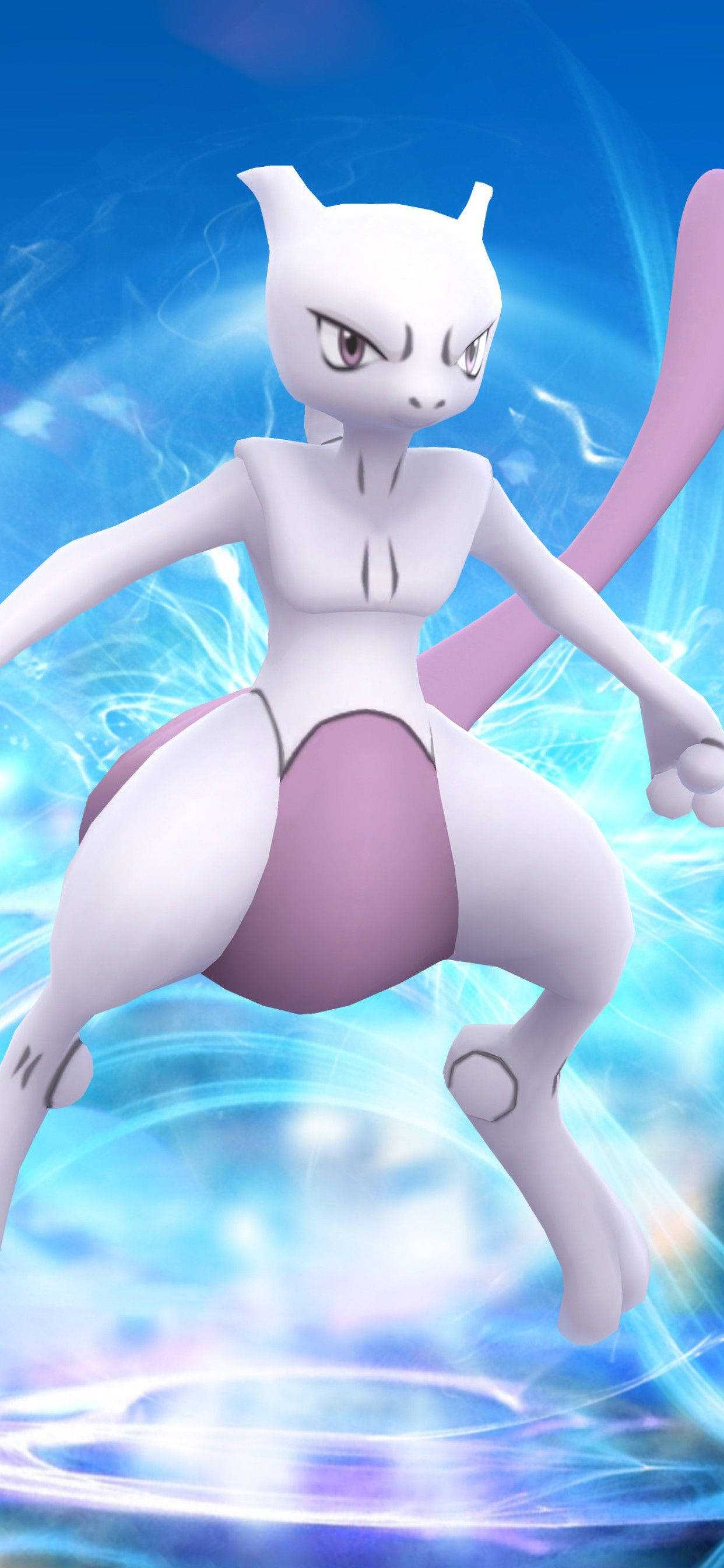 Mewtwo i spilltelefon Bakgrunner