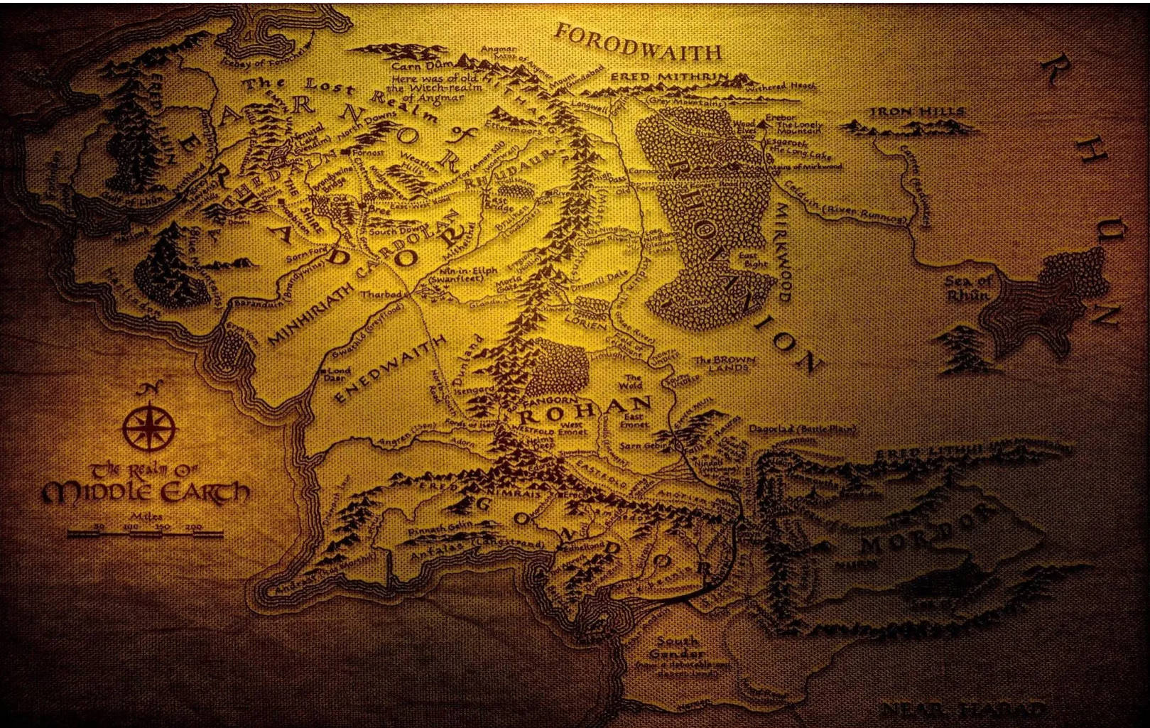 Midgard 4K Ringenes Herre Bakgrunner