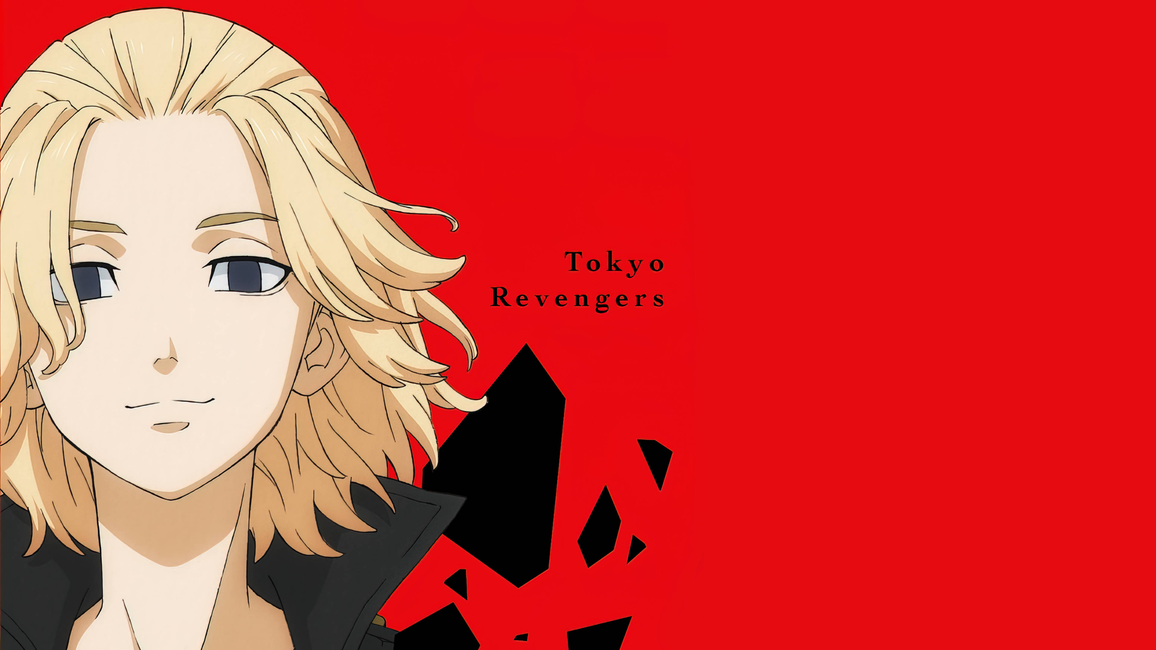 Mikey Tokyo Revengers rød plakat Bakgrunner