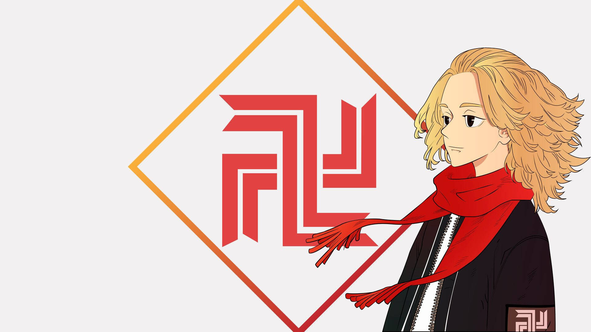 Mikey Tokyo Revengers-emblem Bakgrunner