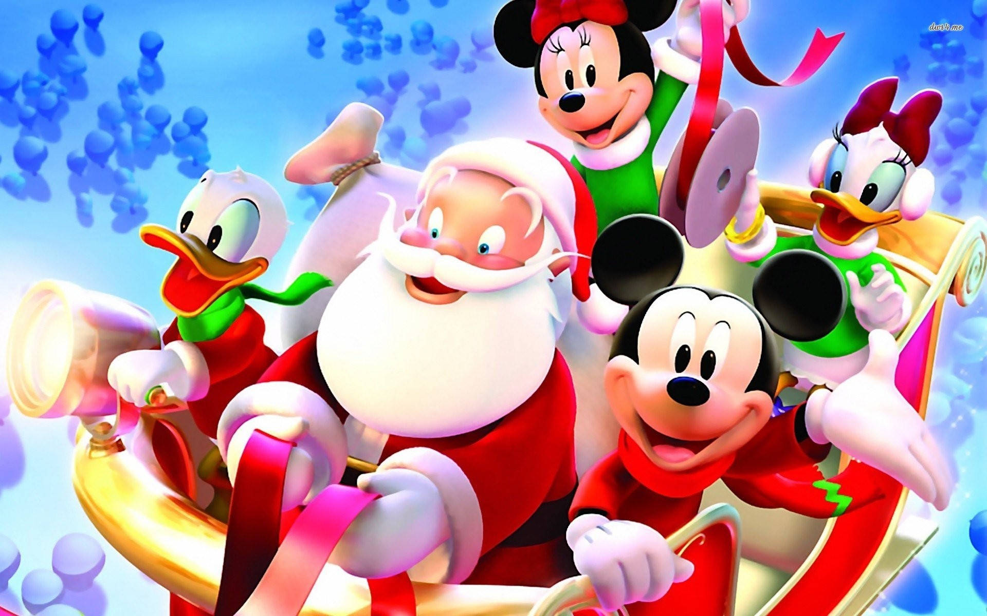 Mikke Mus Disney Jul Bakgrunner