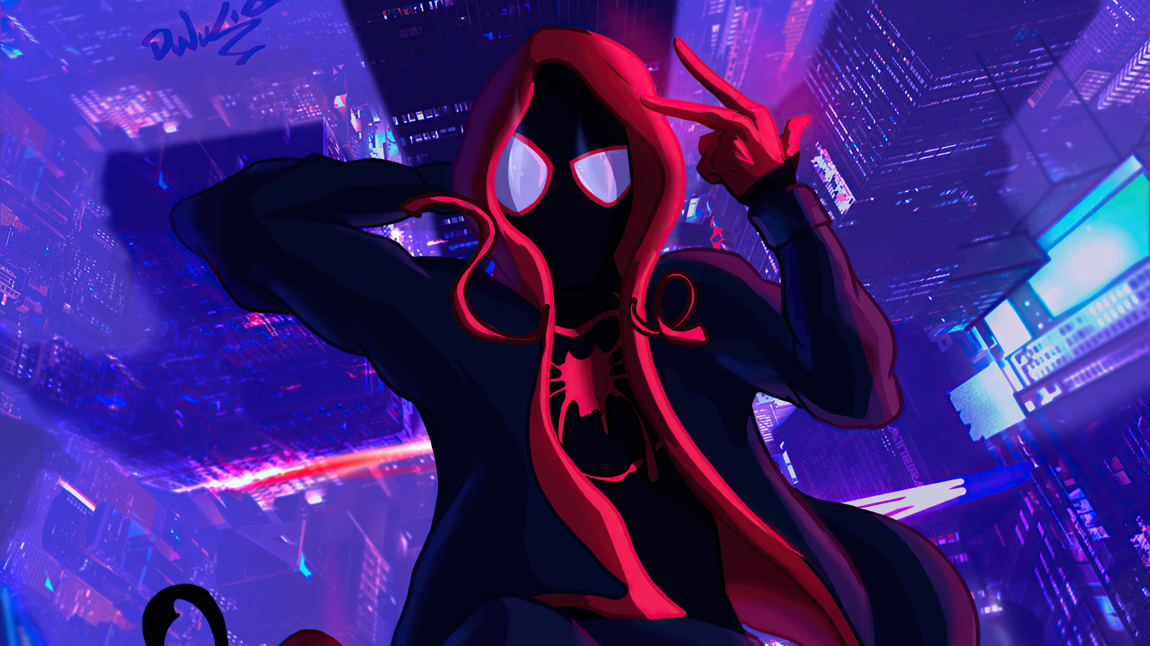 Miles Morales i bevegelse Bakgrunner