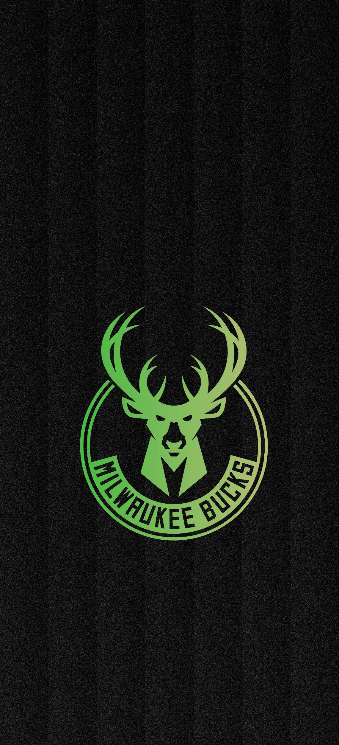 Milwaukee Bucks Grønt Emblem Bakgrunner