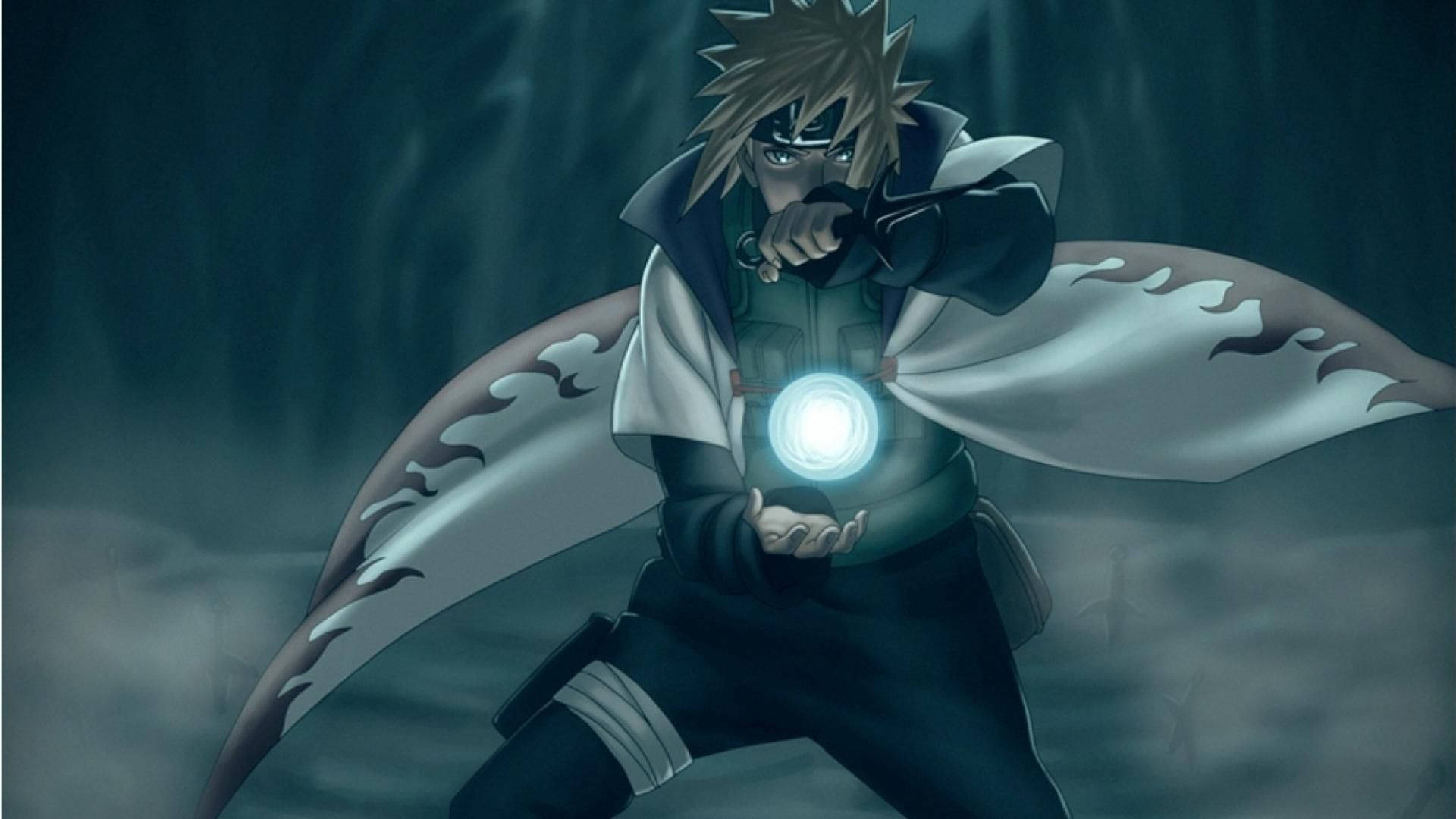 Minatos brennende Rasengan! Bakgrunner