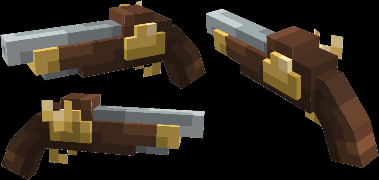 Minecraft Blaster-modellvisninger Bakgrunner