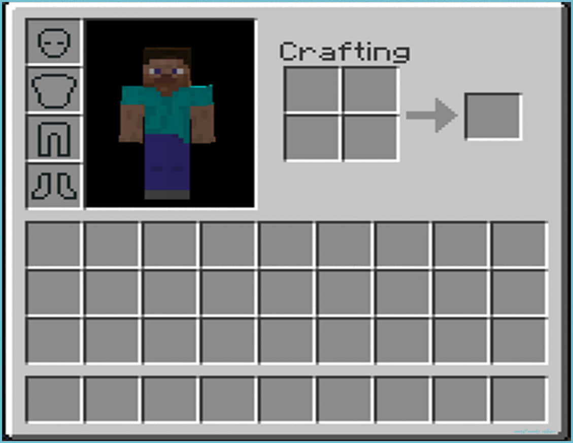 Minecraft Håndverksinventar Bakgrunner