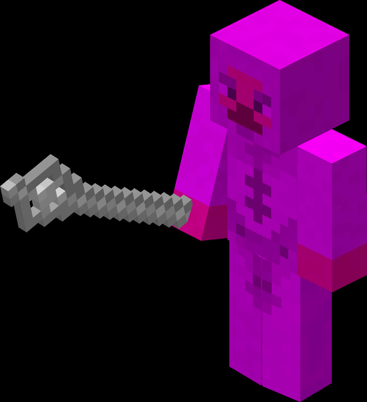 Minecraft: Lilla karakter med hakke Bakgrunner
