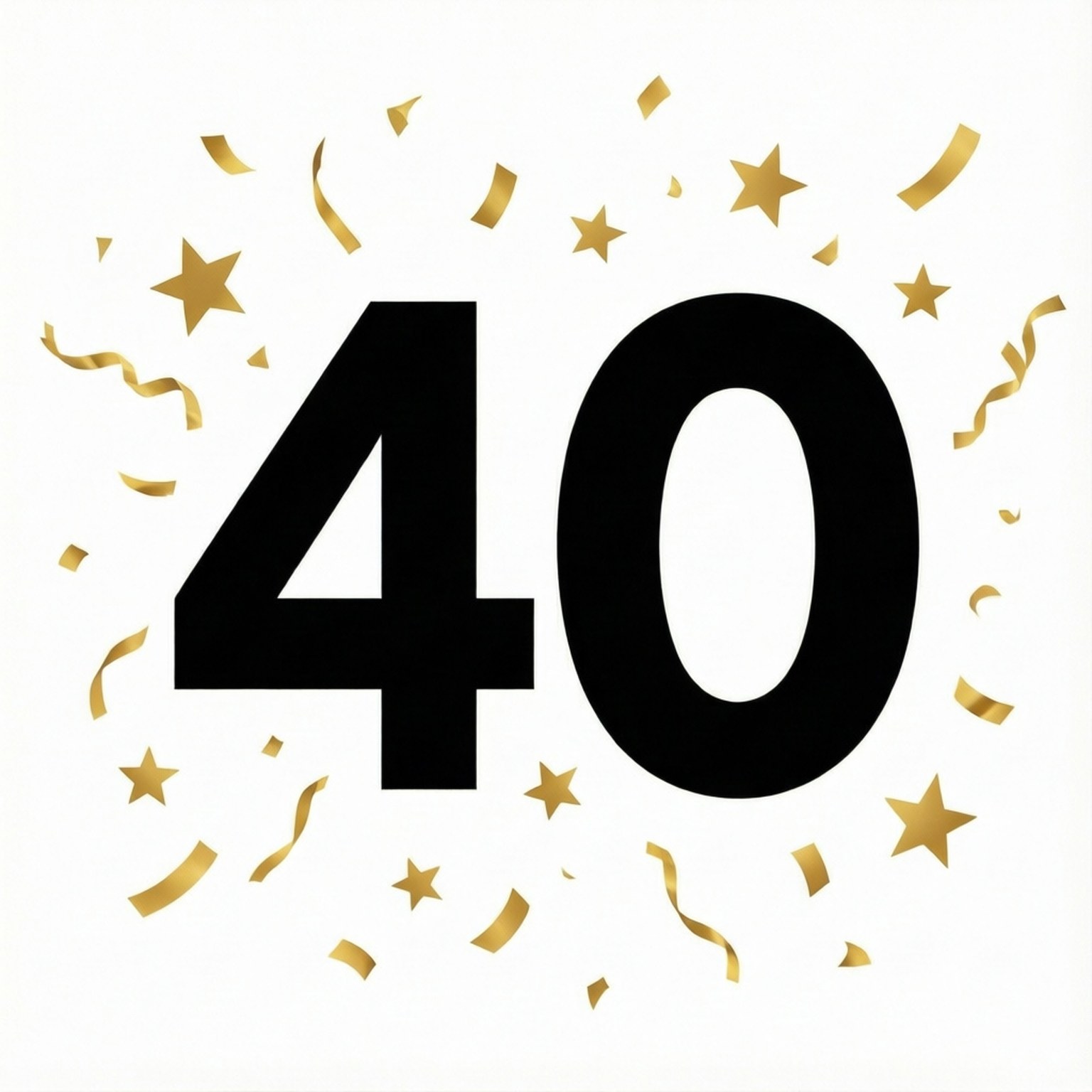Minimalistisk 40 Konfetti Bakgrunner