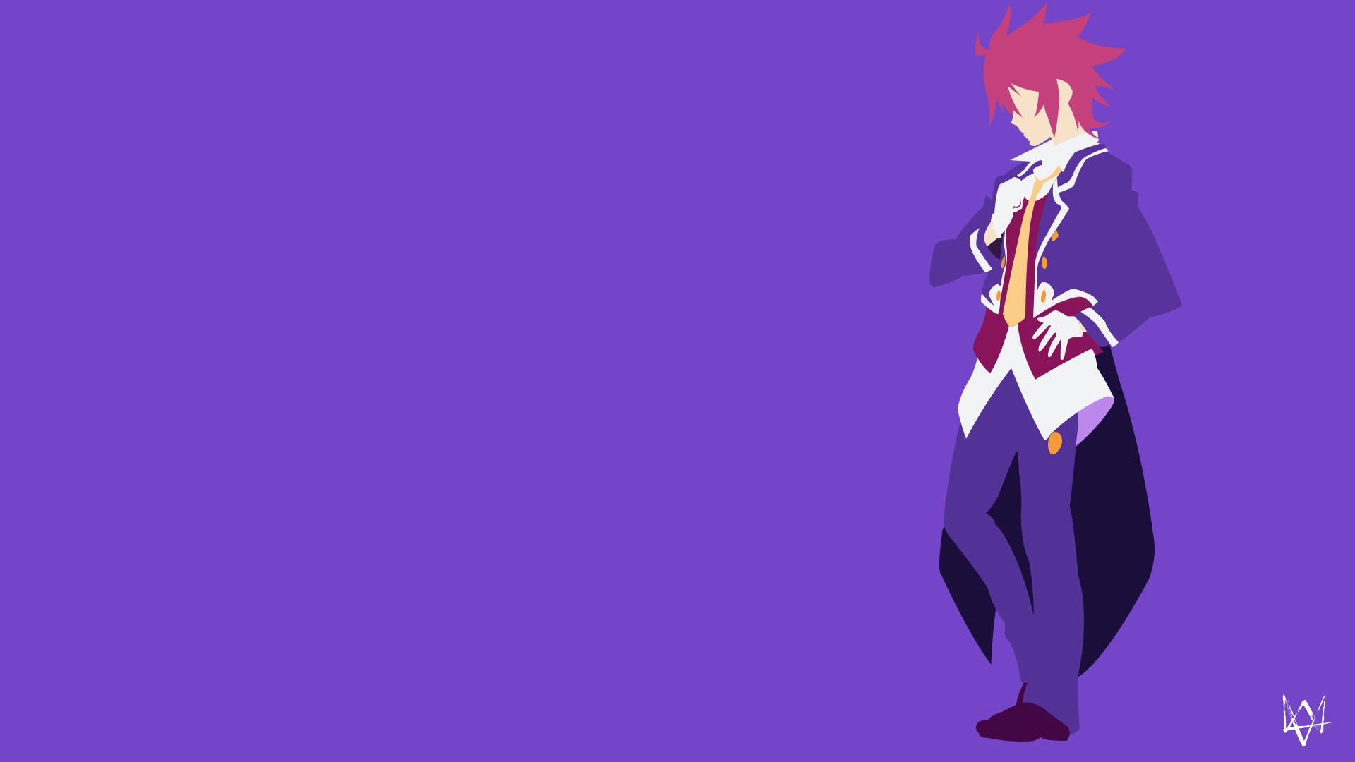 Minimalistisk Anime Sora No Game No Life Bakgrunner