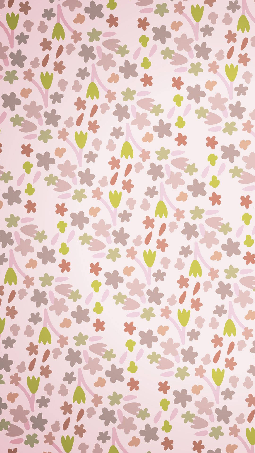 Minimalistisk blomster-iPhone Bakgrunner