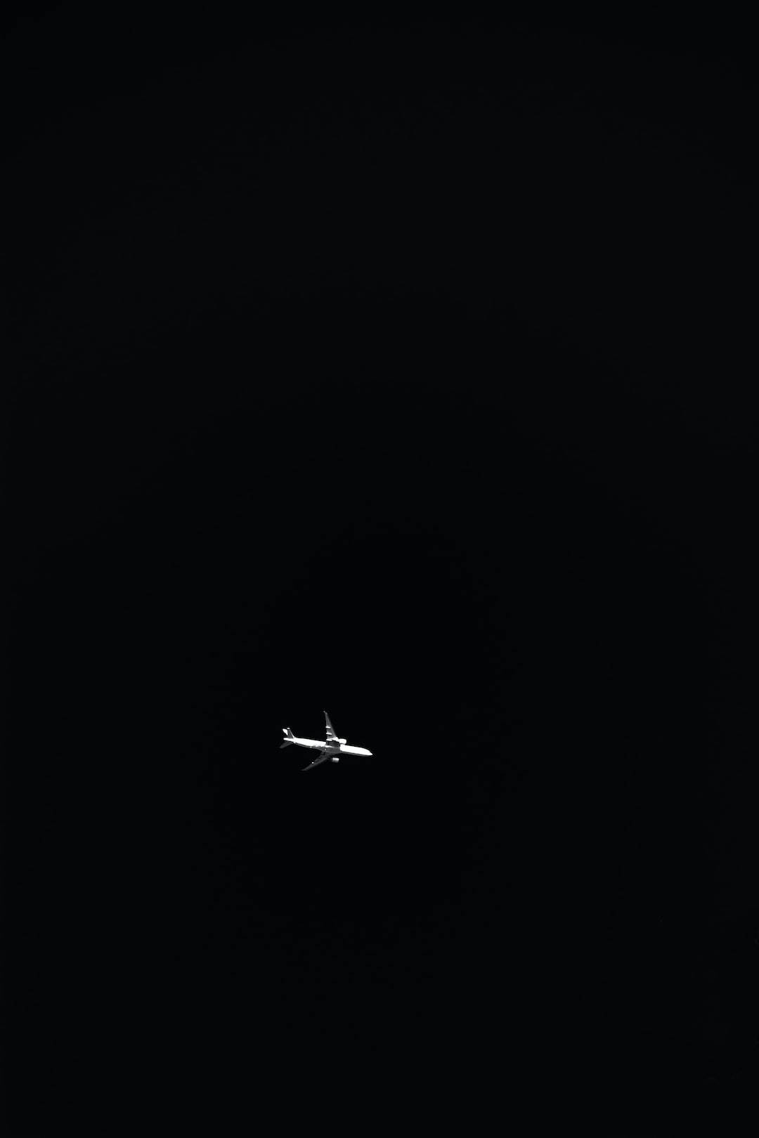 Minimalistisk fly svart-hvitt PFP Bakgrunner