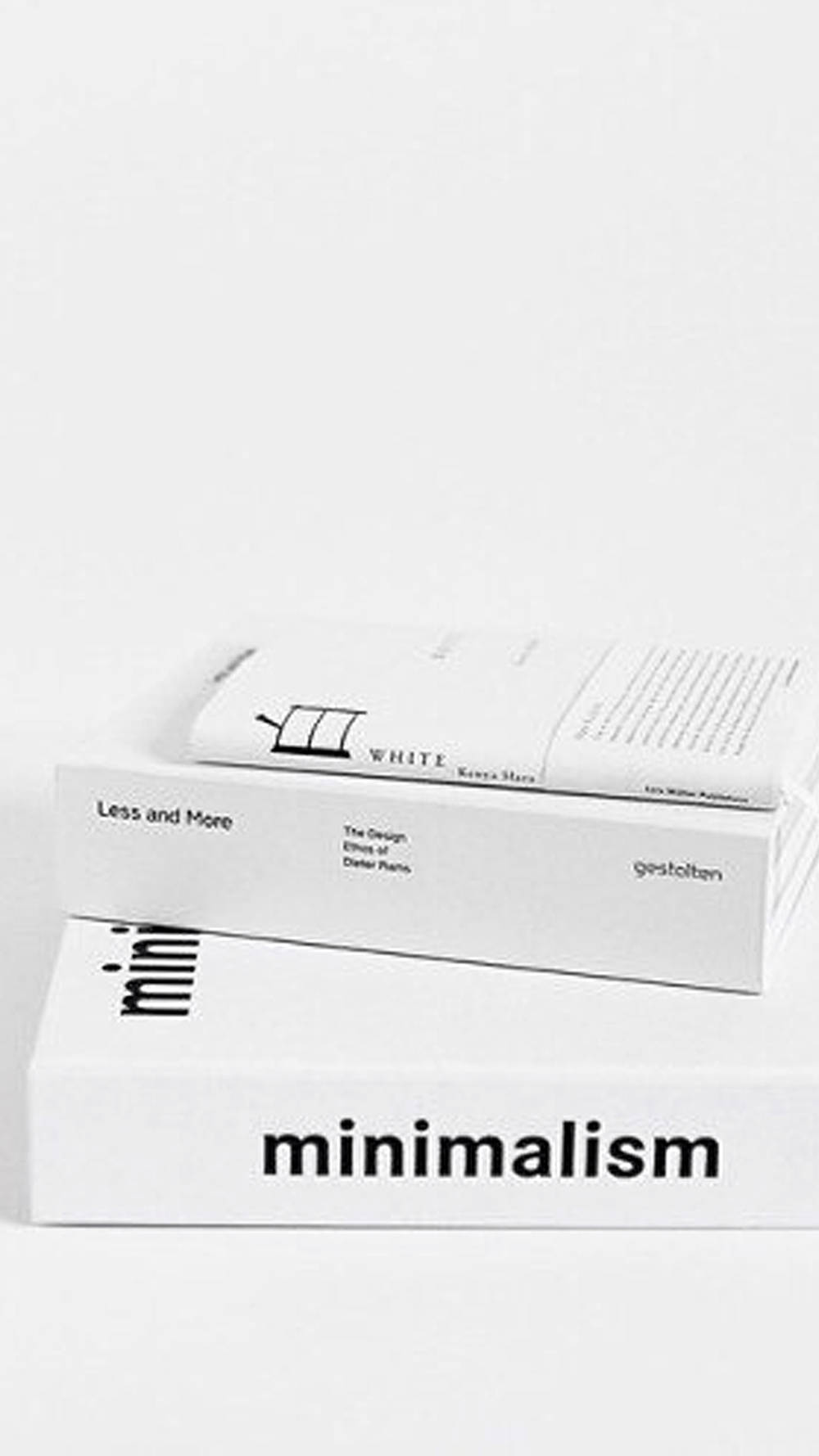 Minimalistisk hvit estetikk iPhone Bakgrunner