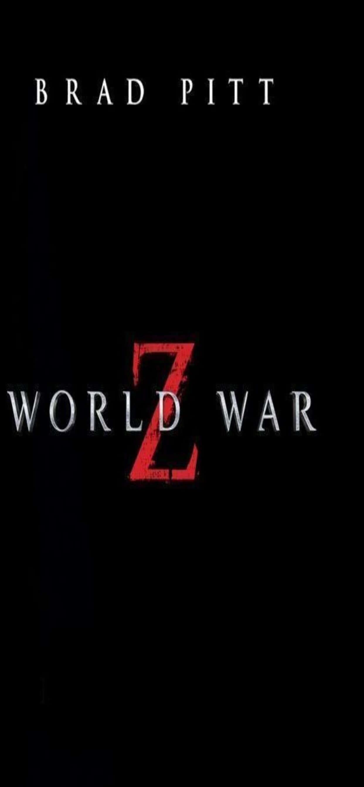 Minimalistisk iPhone XS Max World War Z Bakgrunn Bakgrunner