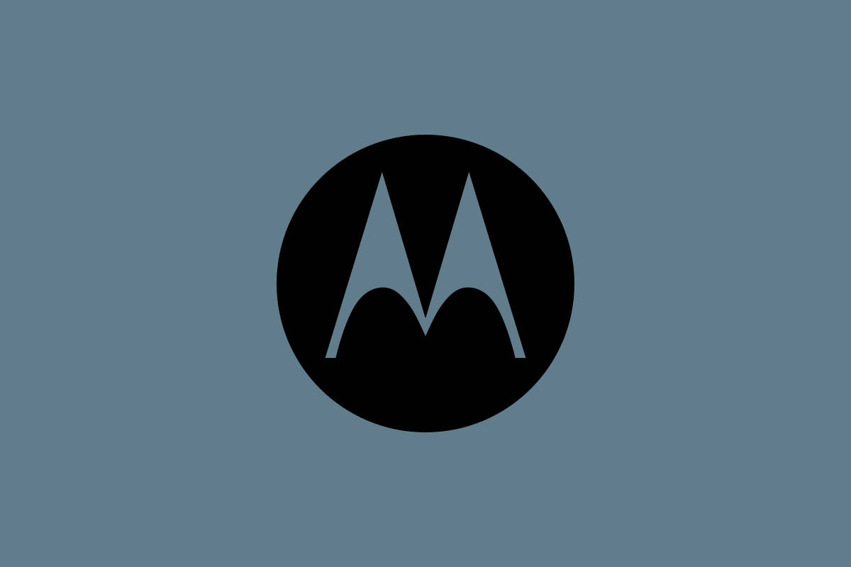 Minimalistisk Motorola-initial Bakgrunner