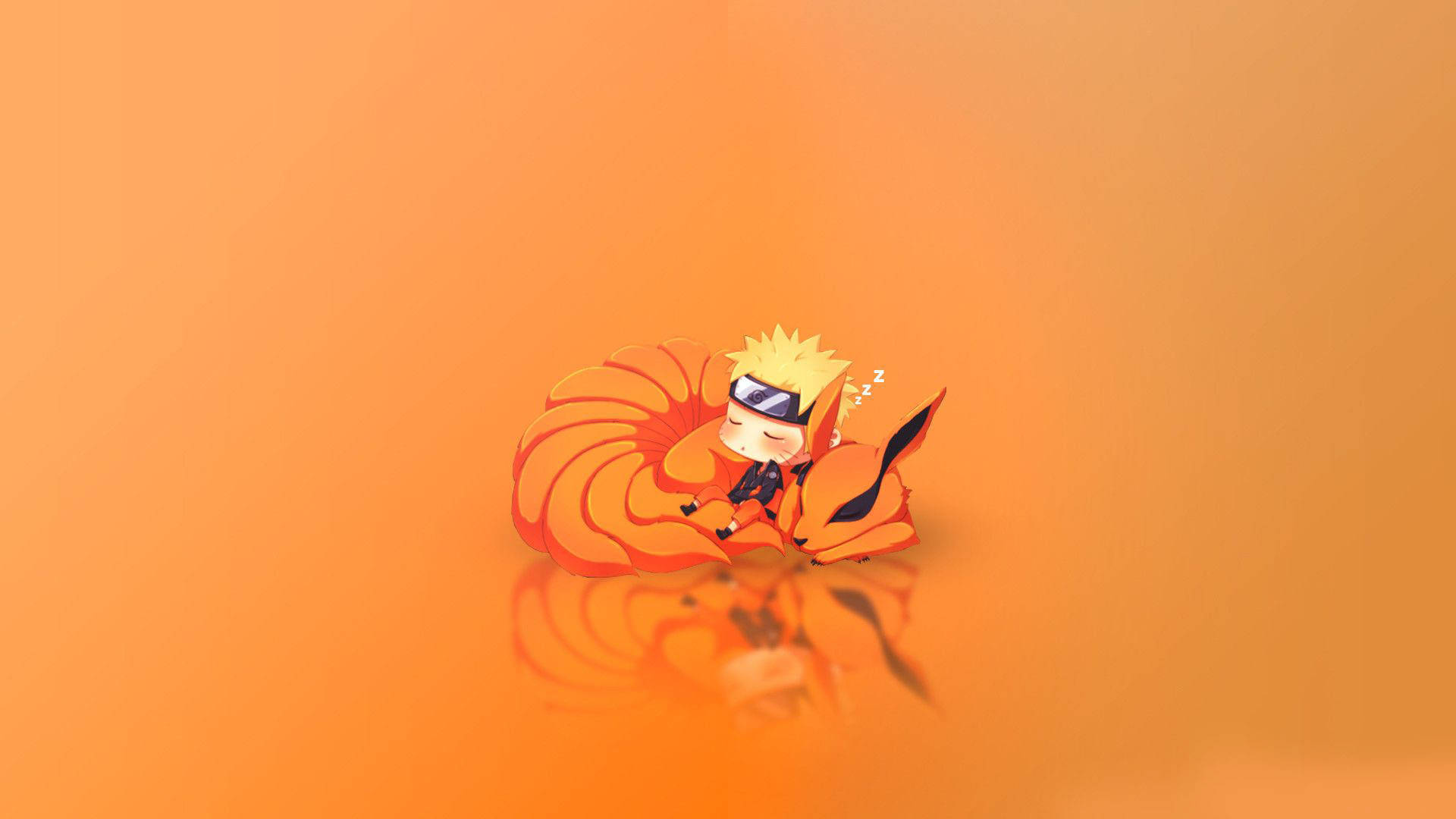Minimalistisk søt Naruto Bakgrunner