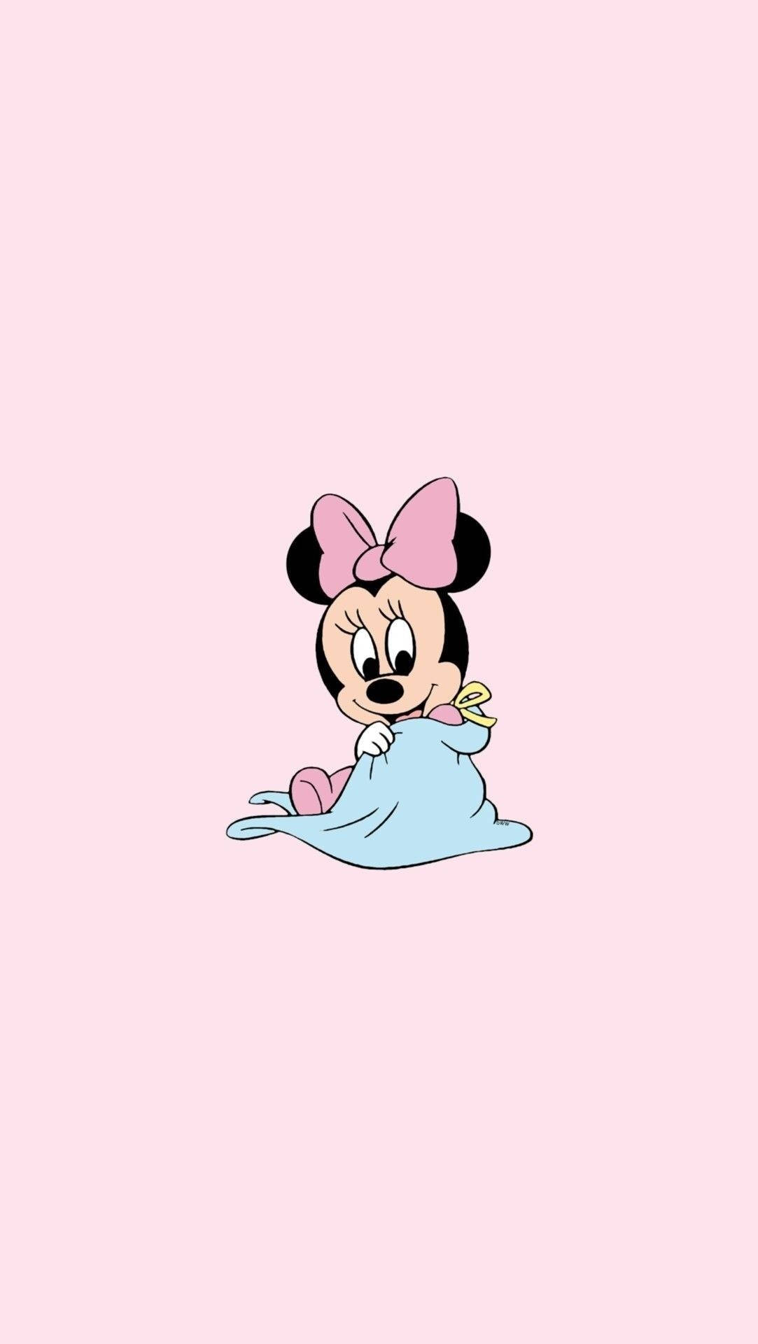 Minnie Mouse Søt iPhone Bakgrunner