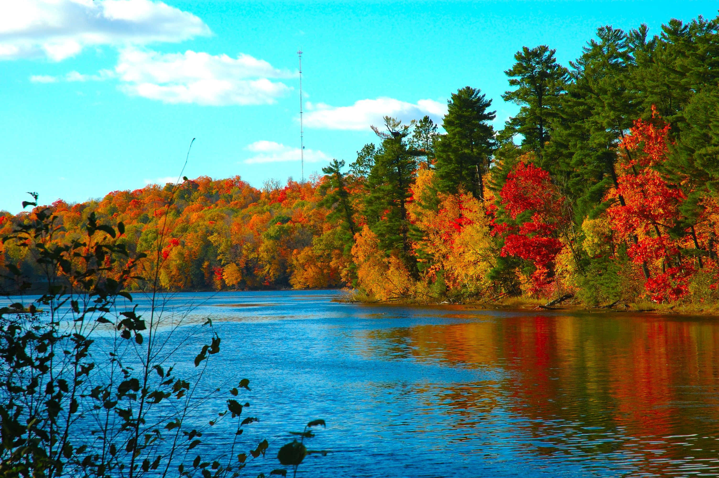 Minocqua Lake Høst Databakgrunn Bakgrunner