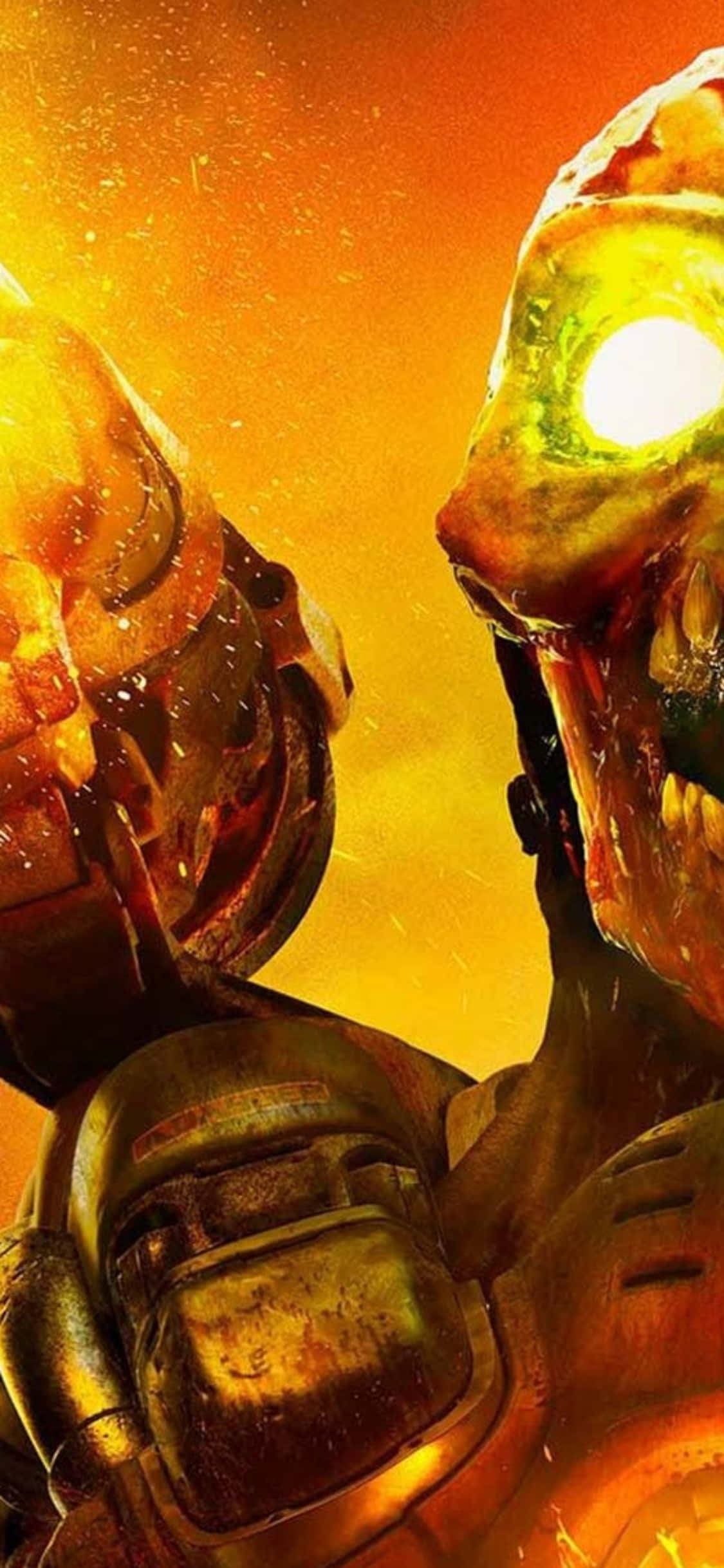 Missilvåpen iPhone Xs Doom Bakgrunn Bakgrunner