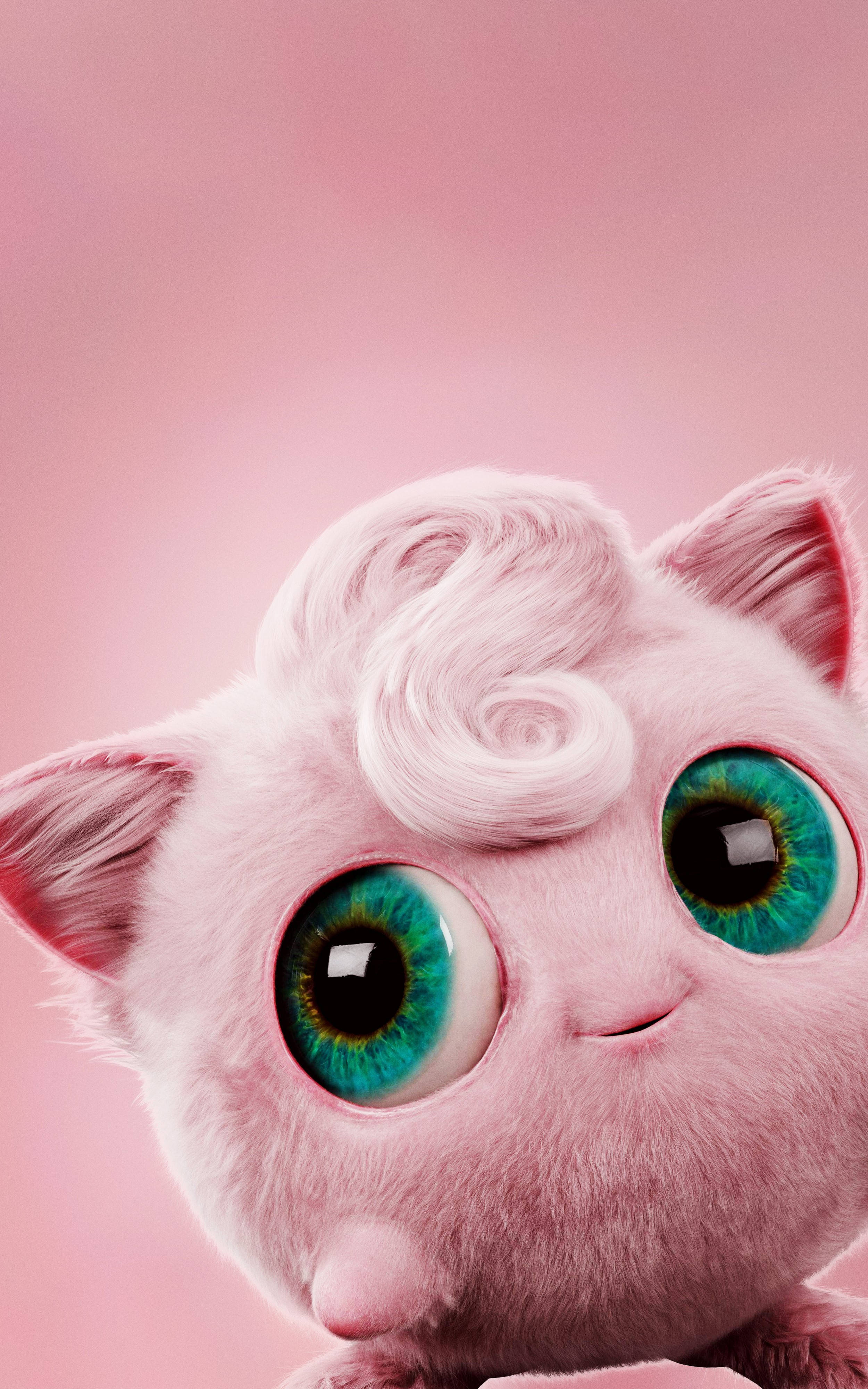 Mobil Pokemon Jigglypuff Bakgrunner