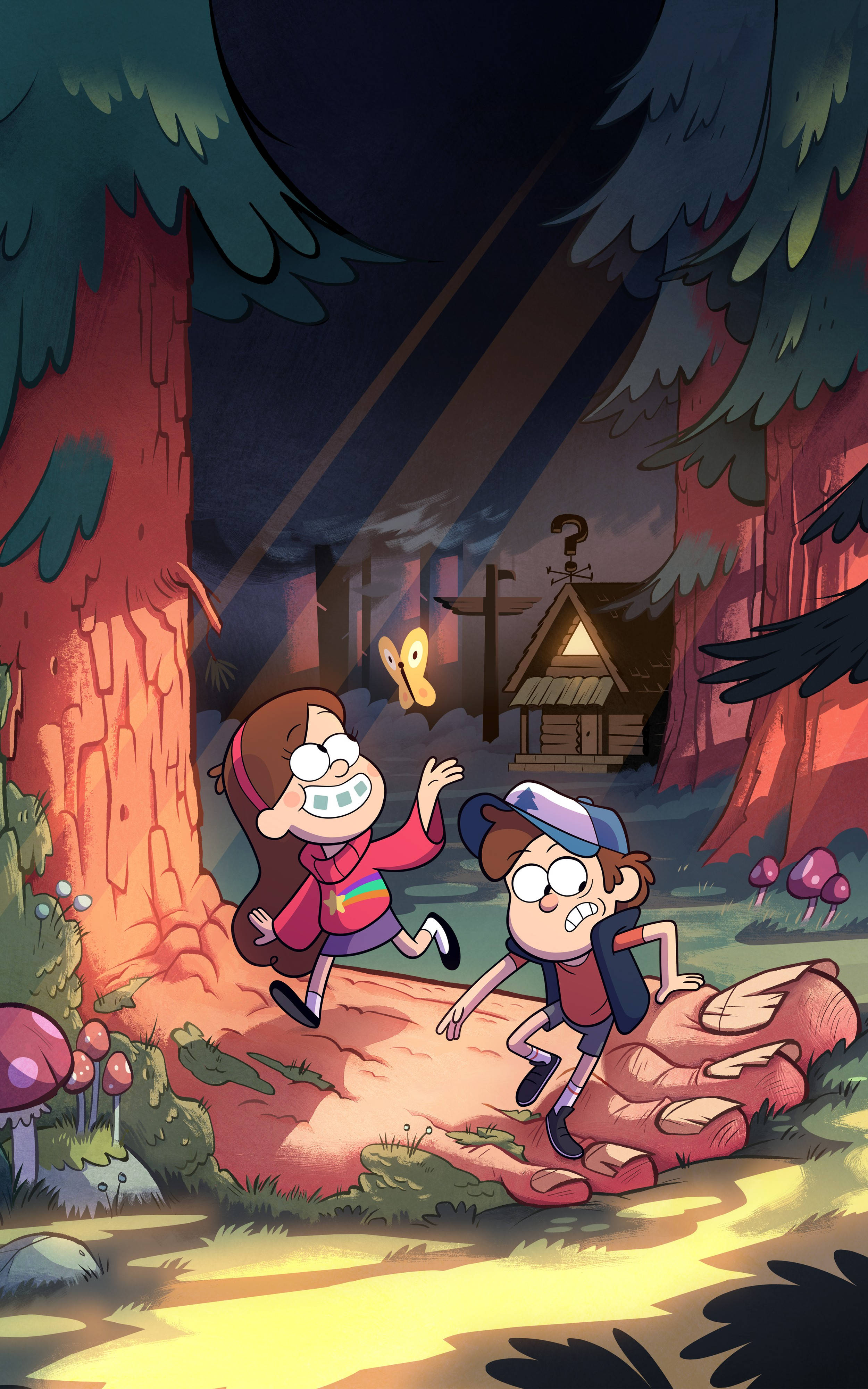 Mobile Gravity Falls Bakgrunner