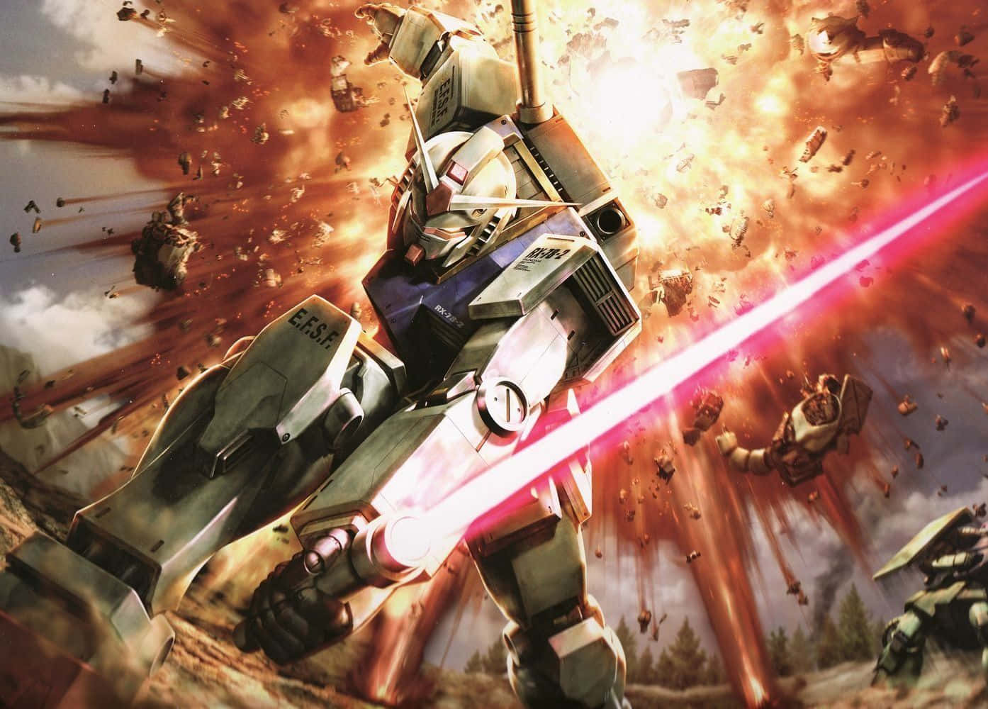 Mobile Suit Gundam – Bygge en bedre fremtid Bakgrunner