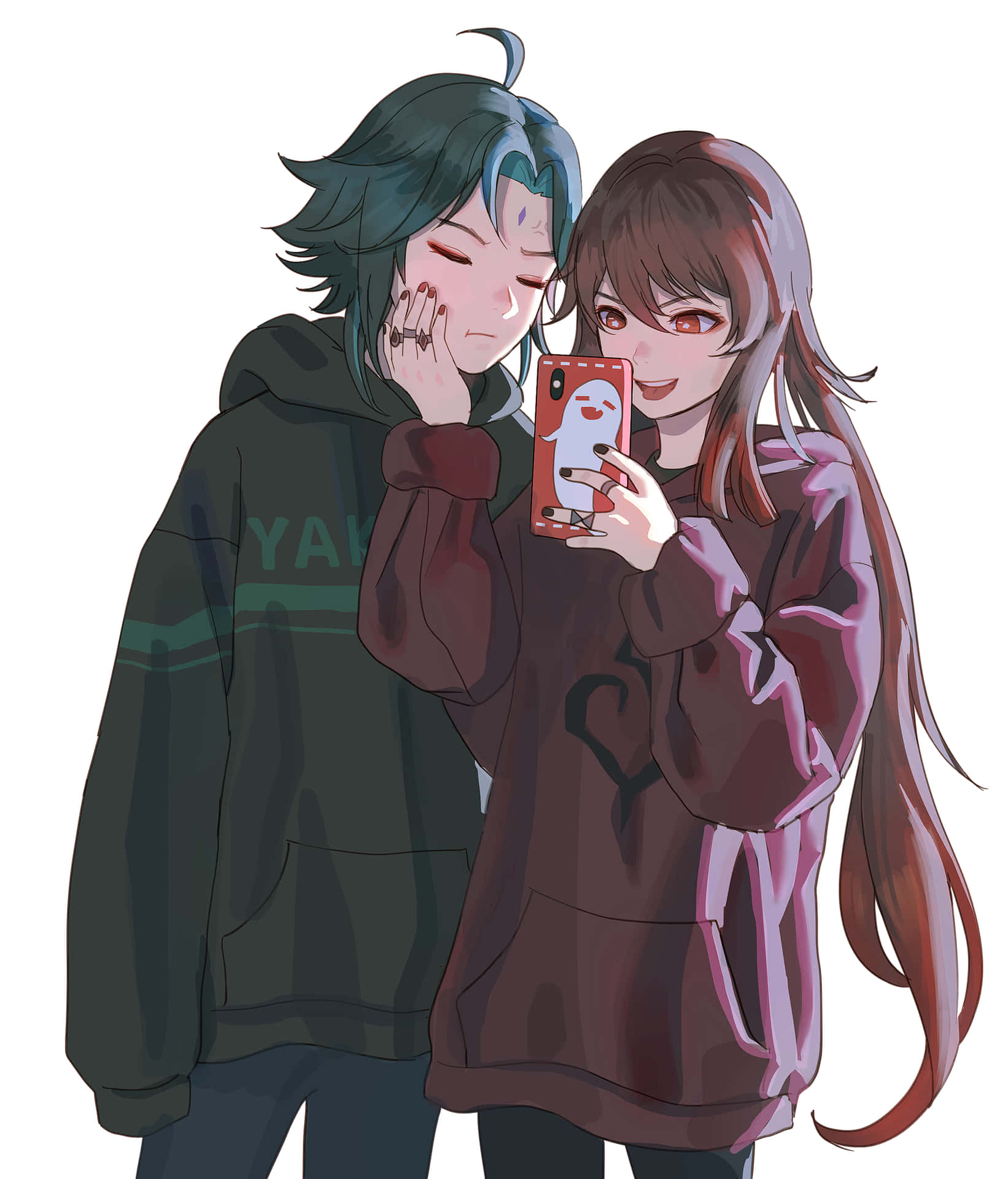 Moderne Genshin-matchende PFP