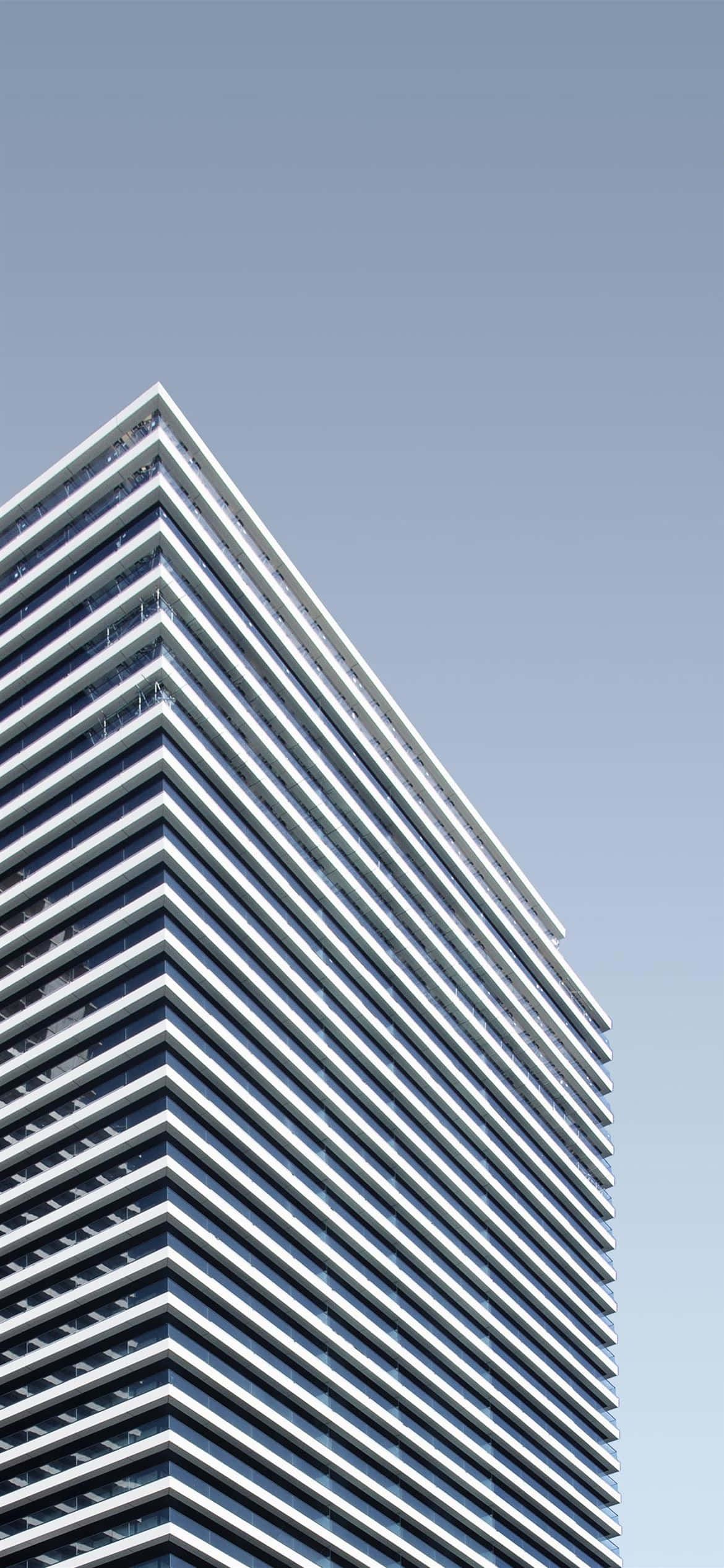 Moderne iPhone Canary Wharf bygningskompleks Bakgrunner