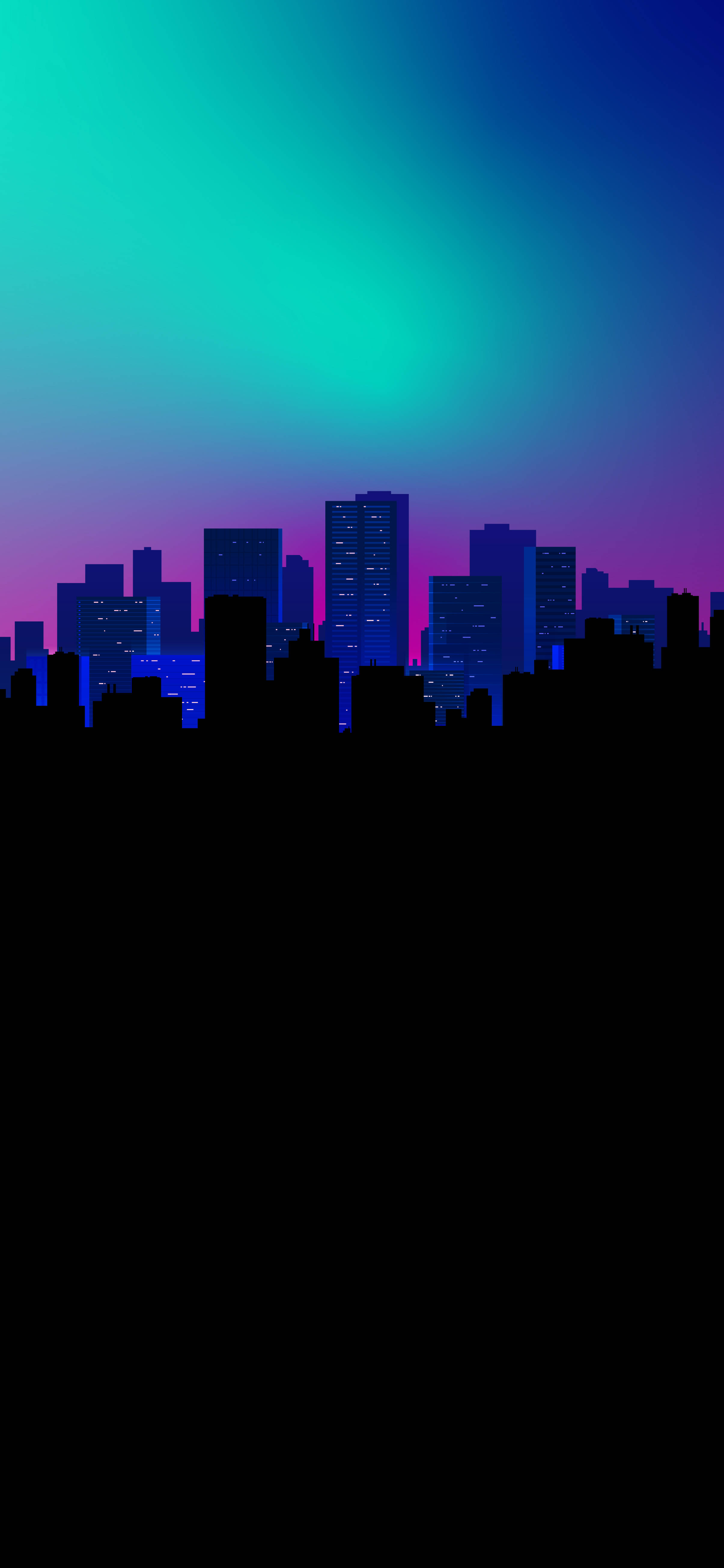 Mørk Gradient Bykunst Bakgrunner