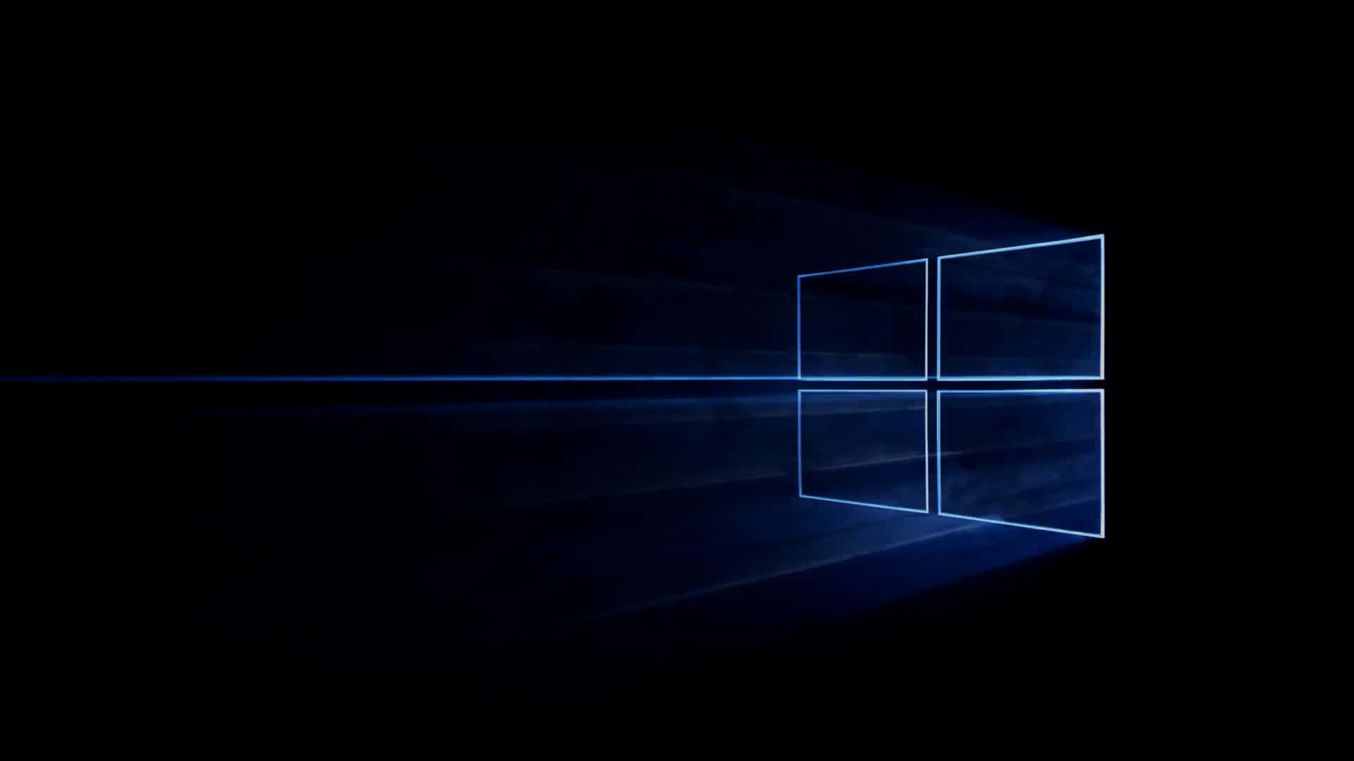 Mørkeblå Windows 10-bakgrunn Bakgrunner