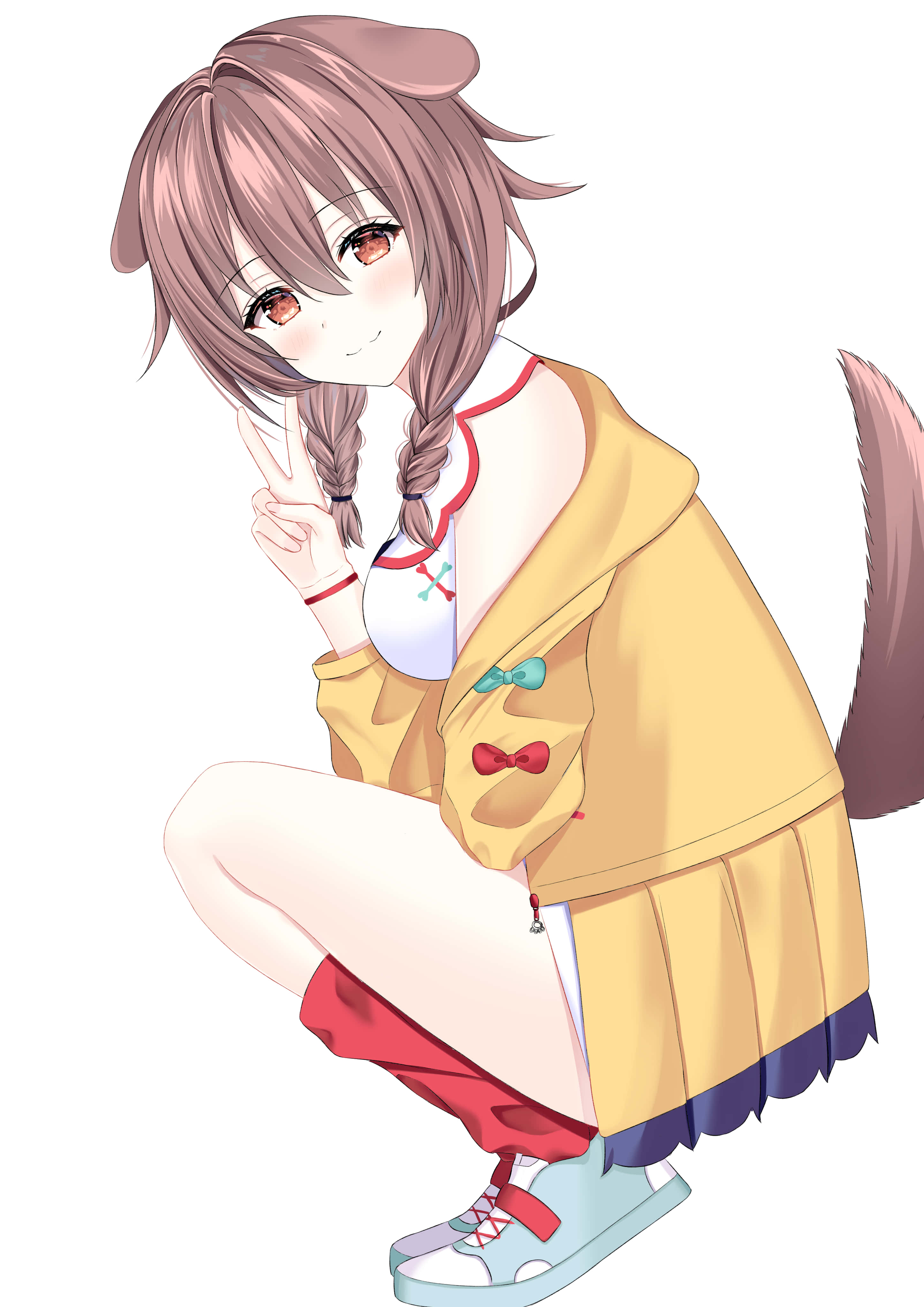 Møt Inugami Korone, den søte Chibi Virtual YouTuberen fra Japan. Bakgrunner
