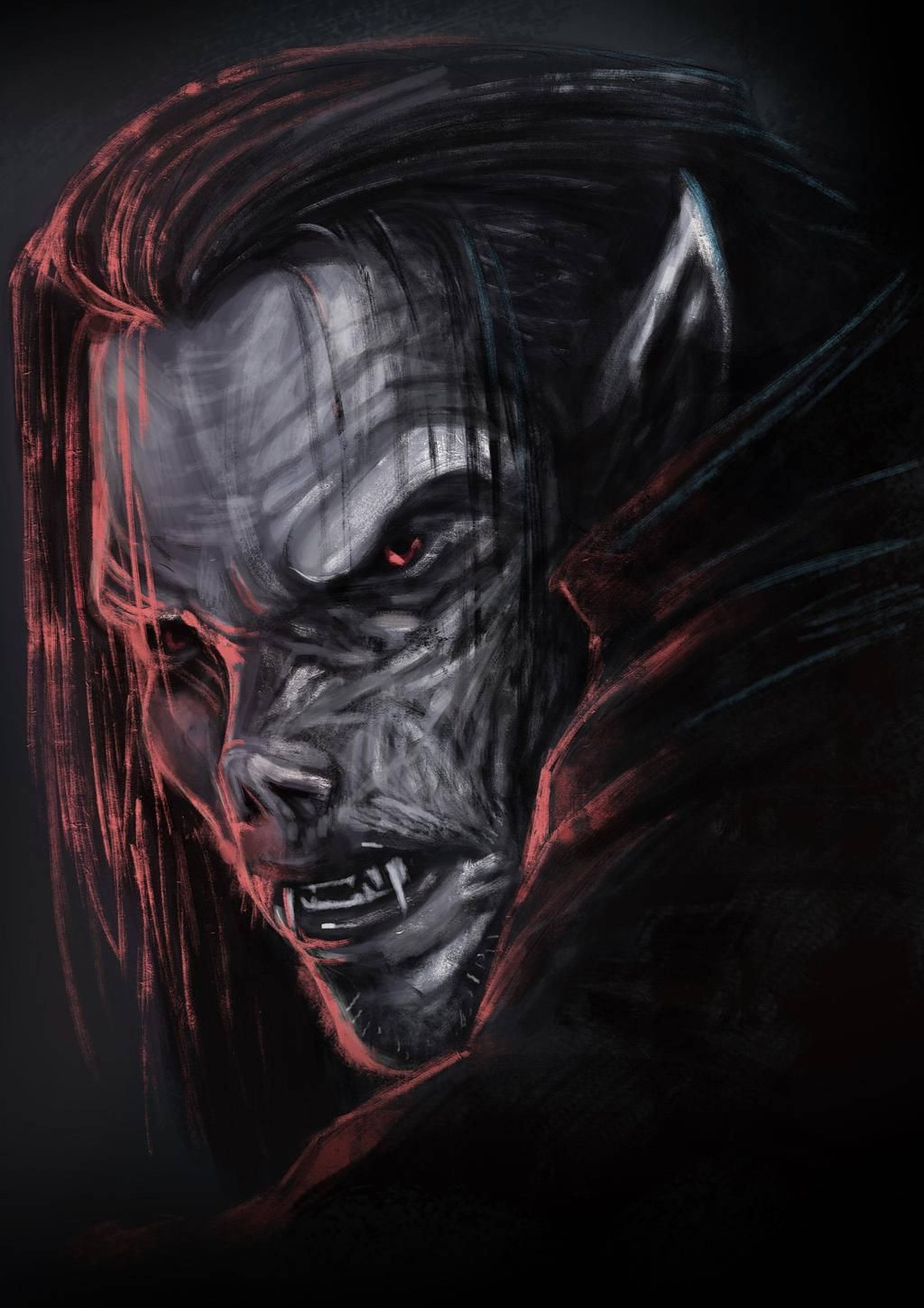 Morbius Digital Illustrasjon Bakgrunner