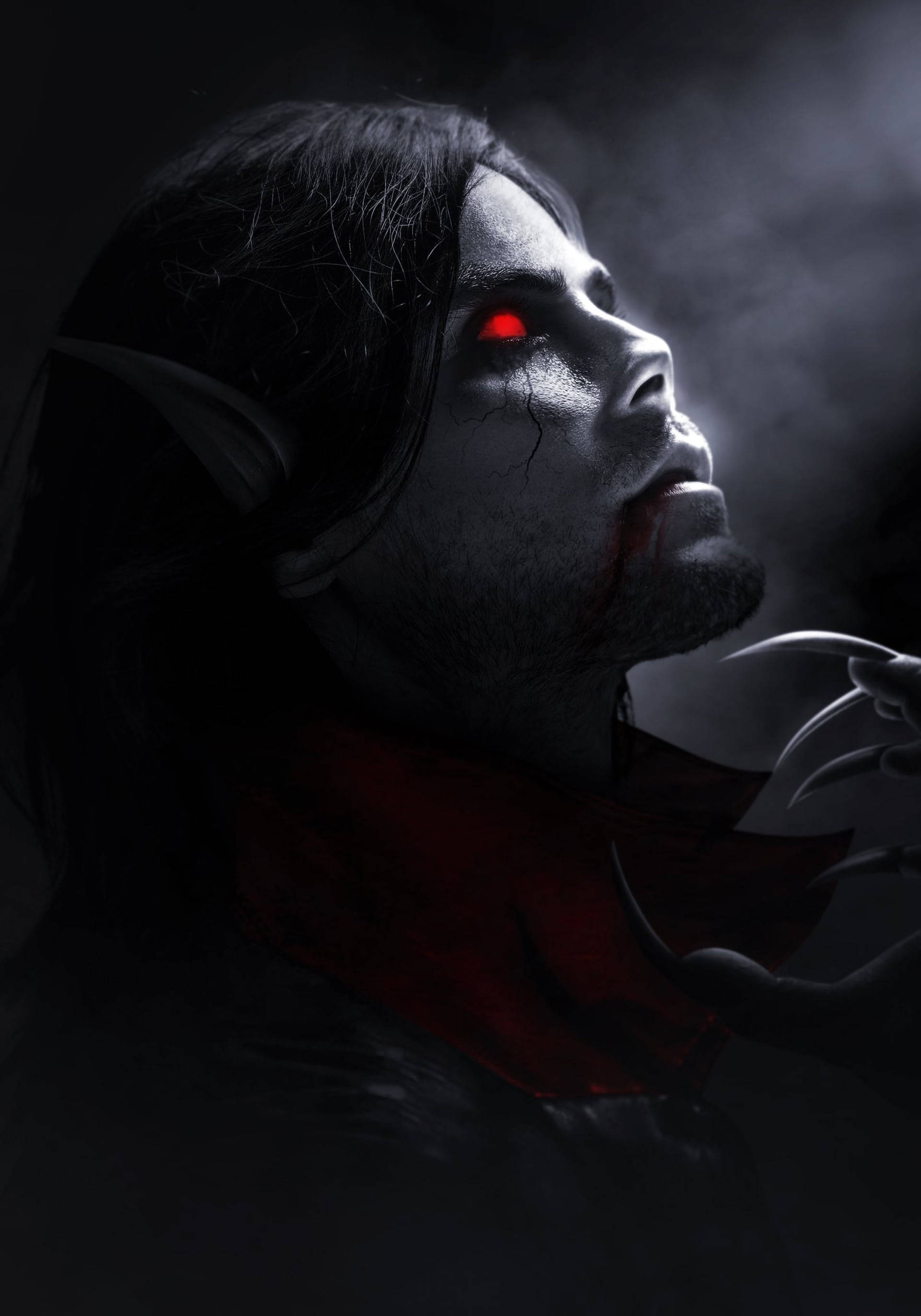 Morbius Glødende Øyne Bakgrunner