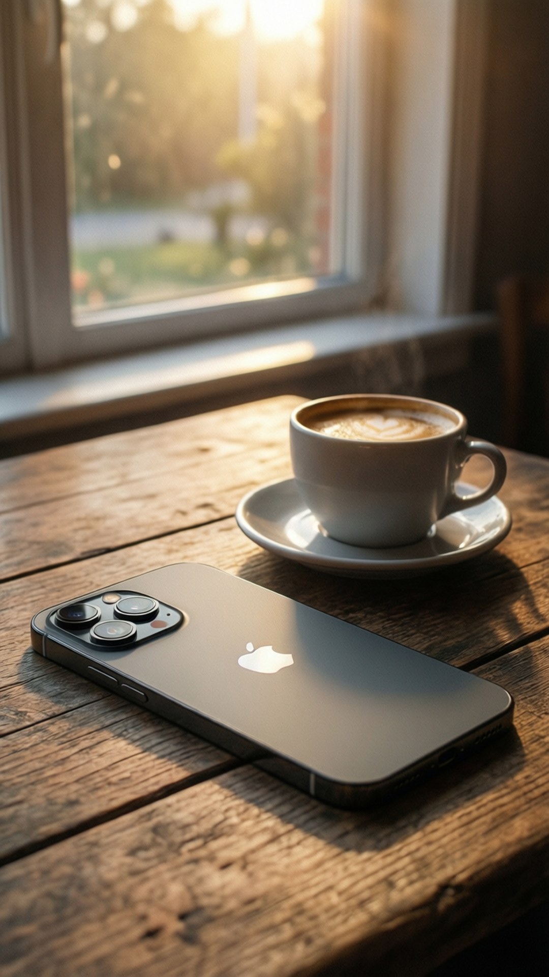 Morgenkaffe Graphite Bakgrunner
