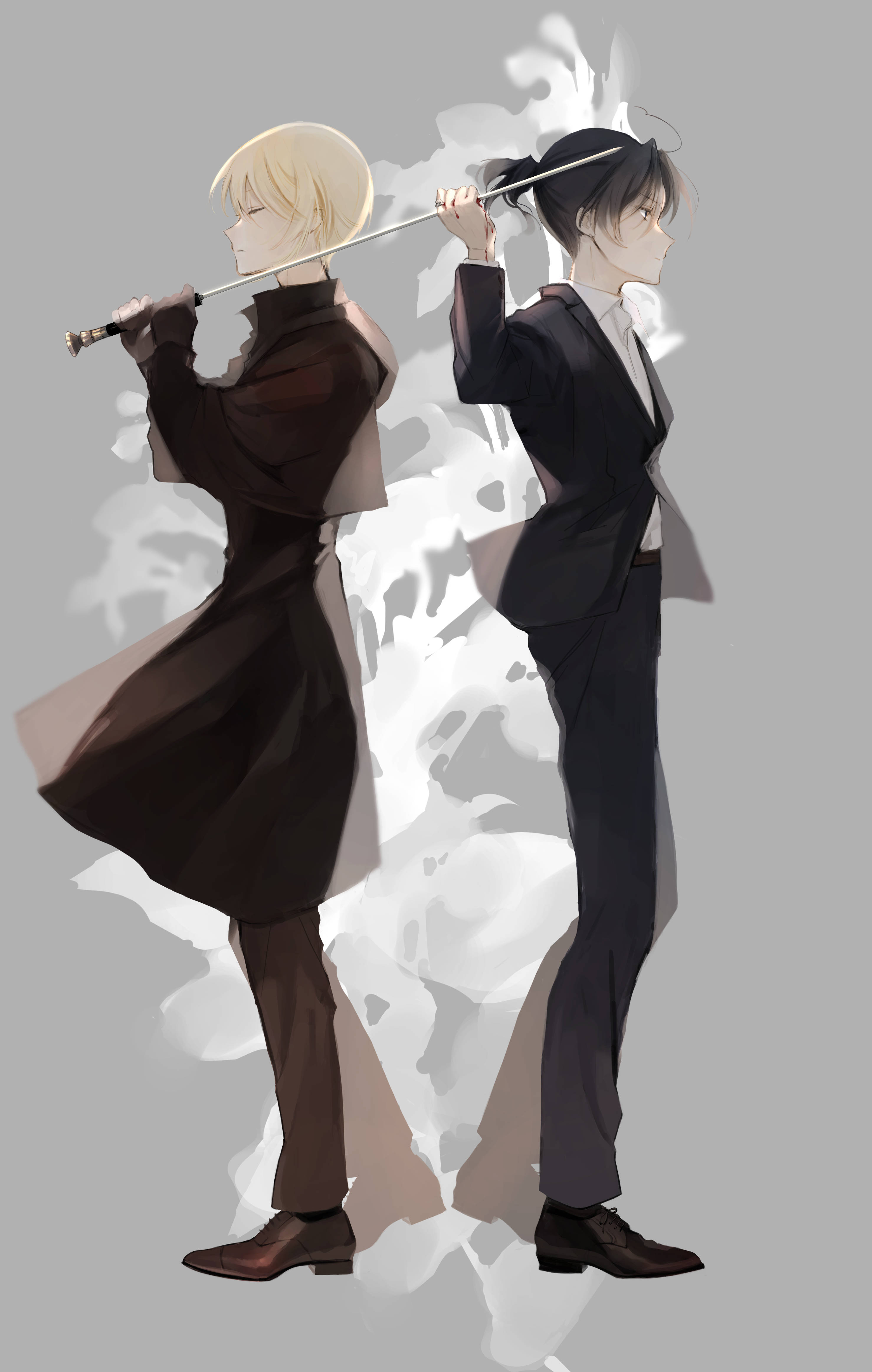 Moriarty The Patriot William og Sherlock Fanart Bakgrunner